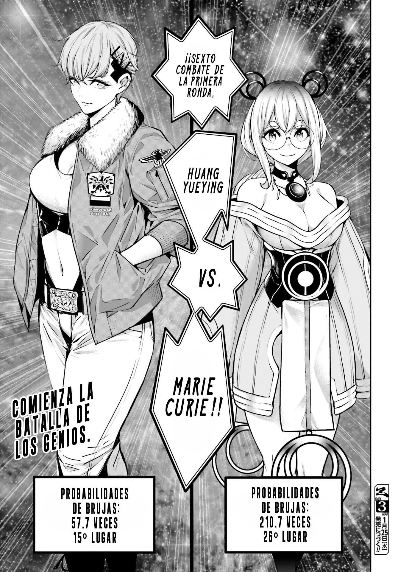 Majo Taisen - The War of Greedy Witches Capitulo 26: LAS MENTES MÁS GRANDES DE LA HISTORIA página 42