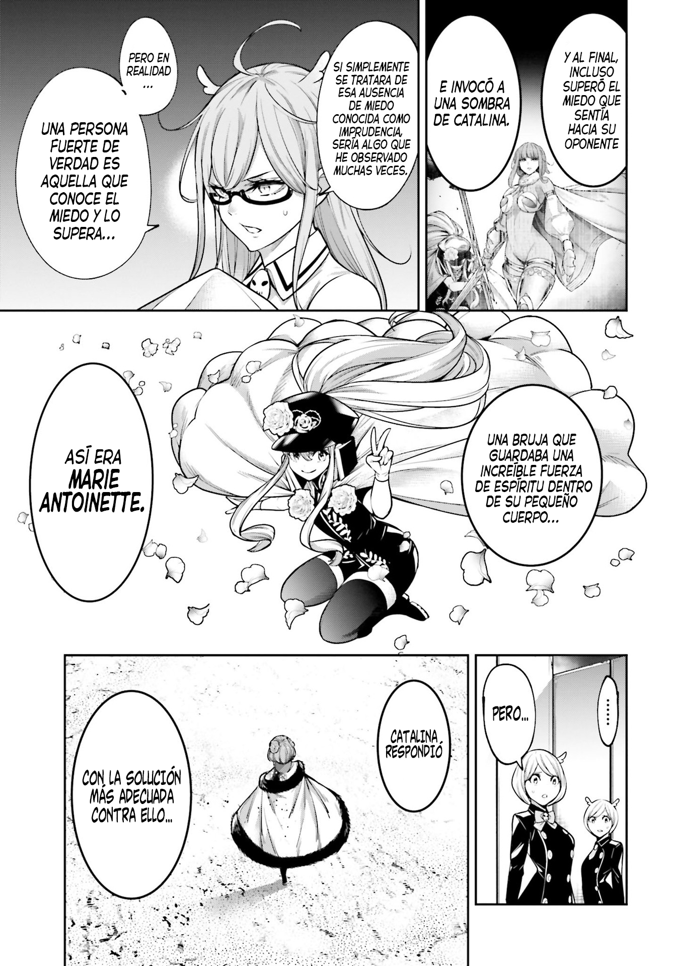 Majo Taisen - The War of Greedy Witches Capitulo 26: LAS MENTES MÁS GRANDES DE LA HISTORIA página 6