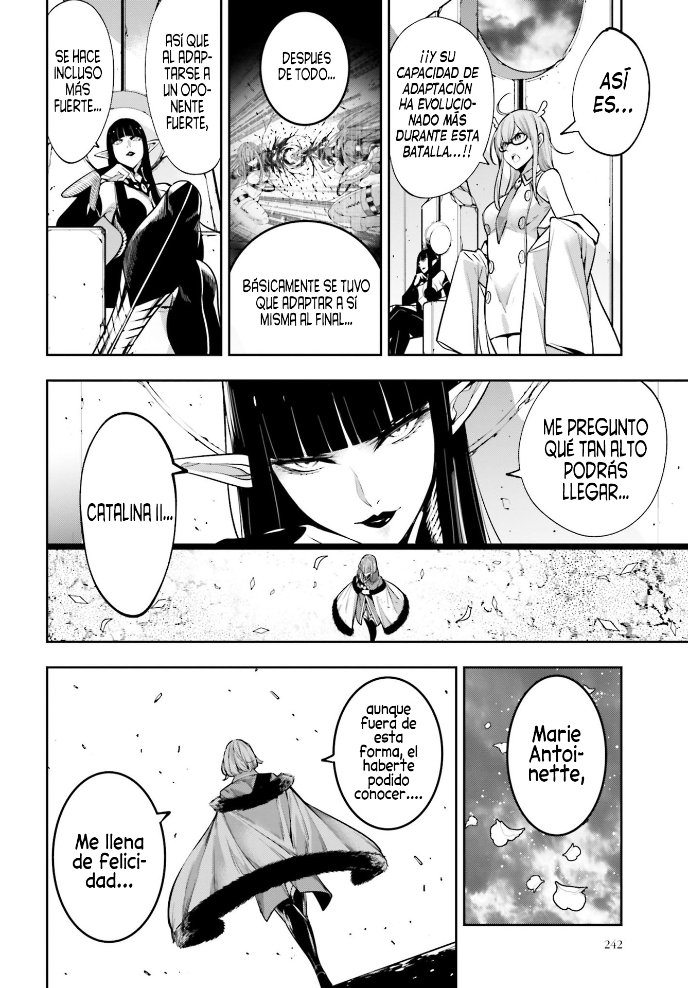 Majo Taisen - The War of Greedy Witches Capitulo 26: LAS MENTES MÁS GRANDES DE LA HISTORIA página 7