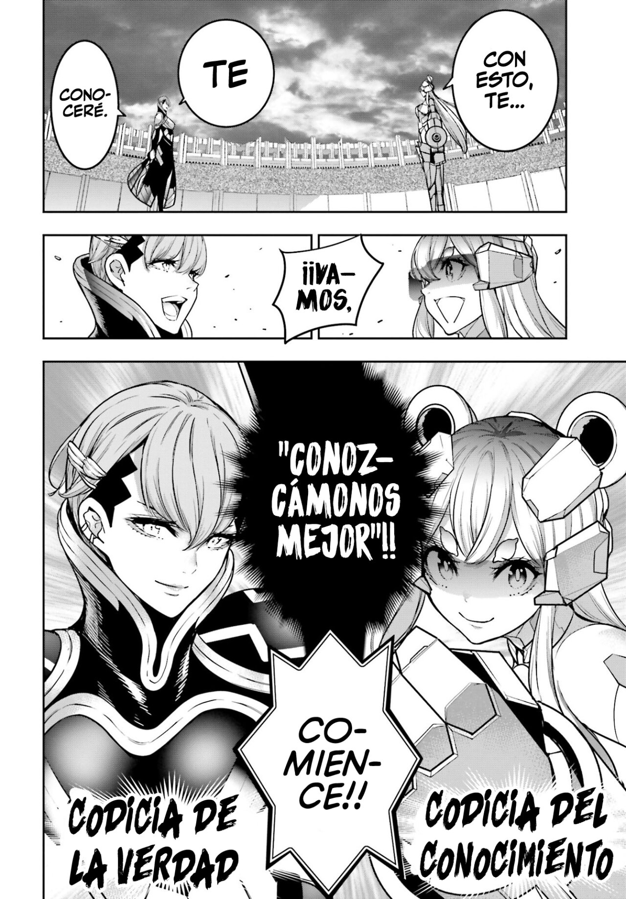 Majo Taisen - The War of Greedy Witches Capitulo 27: EL PODER DEL "CONOCIMIENTO" página 17