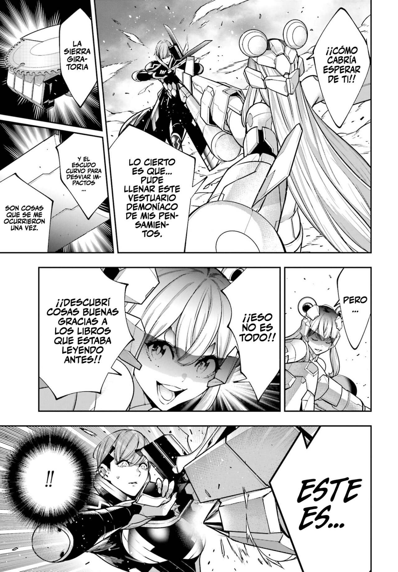 Majo Taisen - The War of Greedy Witches Capitulo 27: EL PODER DEL "CONOCIMIENTO" página 26