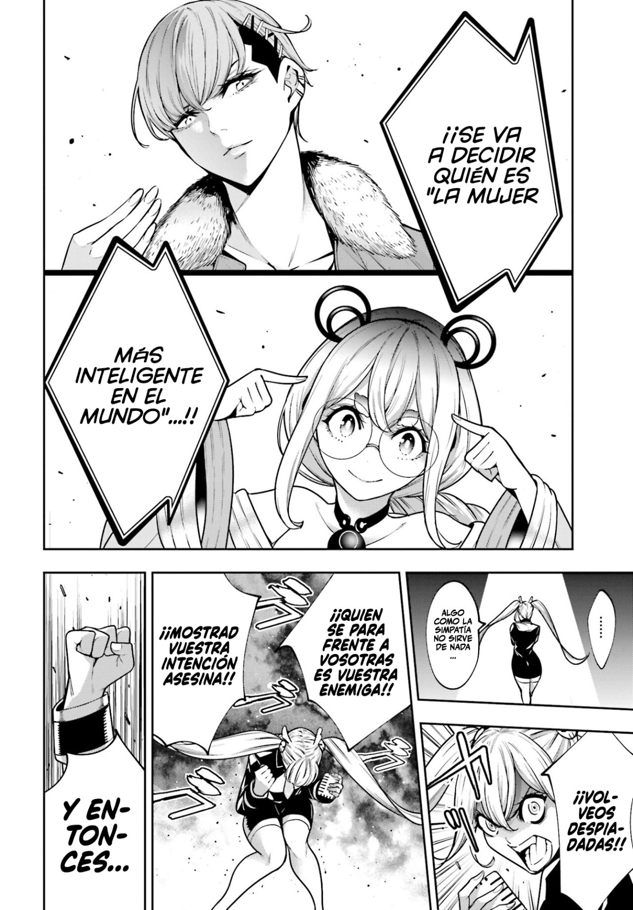 Majo Taisen - The War of Greedy Witches Capitulo 27: EL PODER DEL "CONOCIMIENTO" página 3