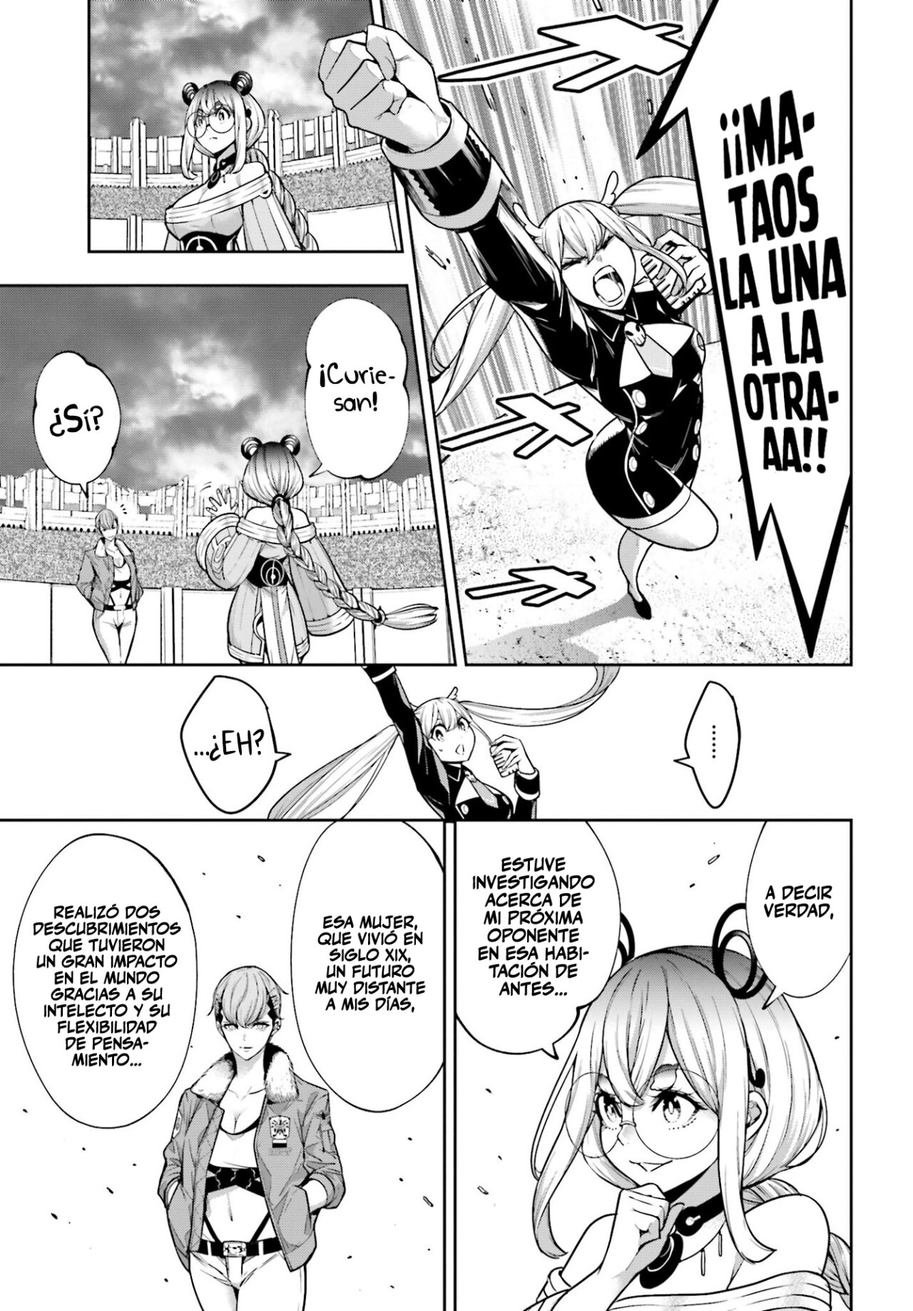 Majo Taisen - The War of Greedy Witches Capitulo 27: EL PODER DEL "CONOCIMIENTO" página 4