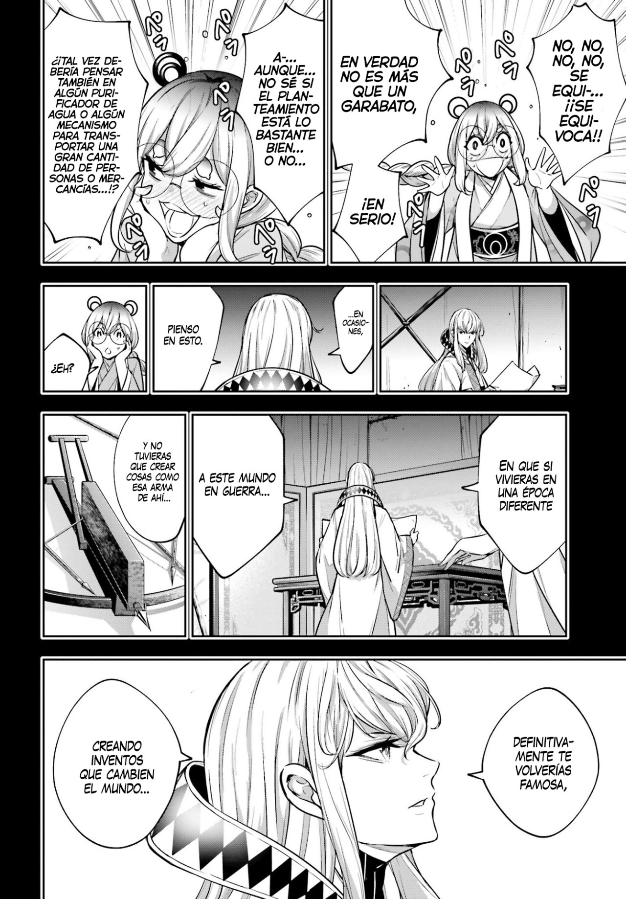 Majo Taisen - The War of Greedy Witches Capitulo 28: LA SABIDURÍA DE HUANG YUEYING página 10