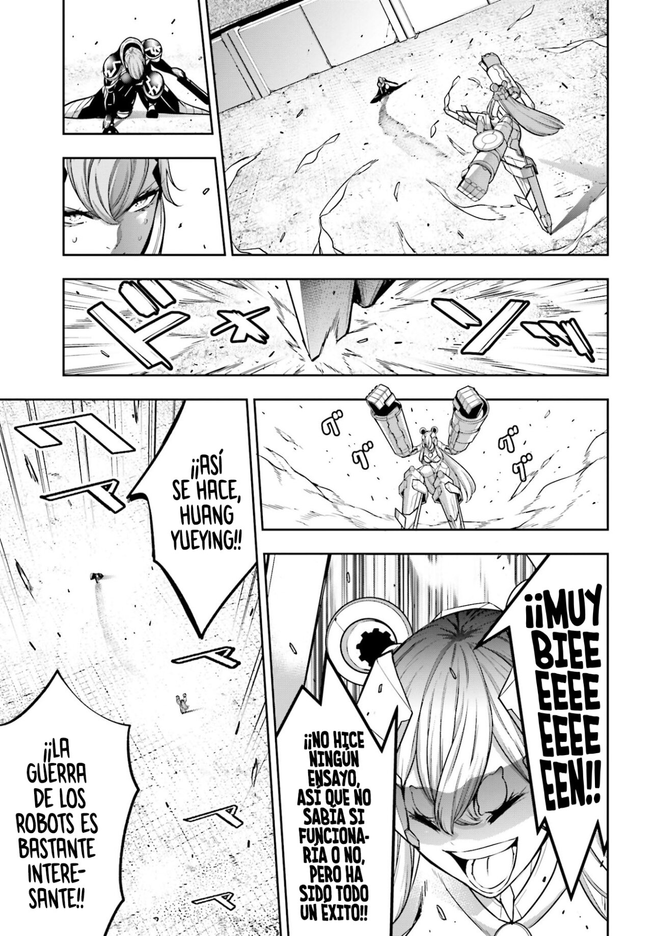 Majo Taisen - The War of Greedy Witches Capitulo 28: LA SABIDURÍA DE HUANG YUEYING página 15