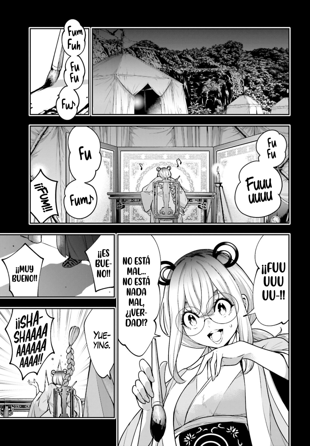 Majo Taisen - The War of Greedy Witches Capitulo 28: LA SABIDURÍA DE HUANG YUEYING página 7