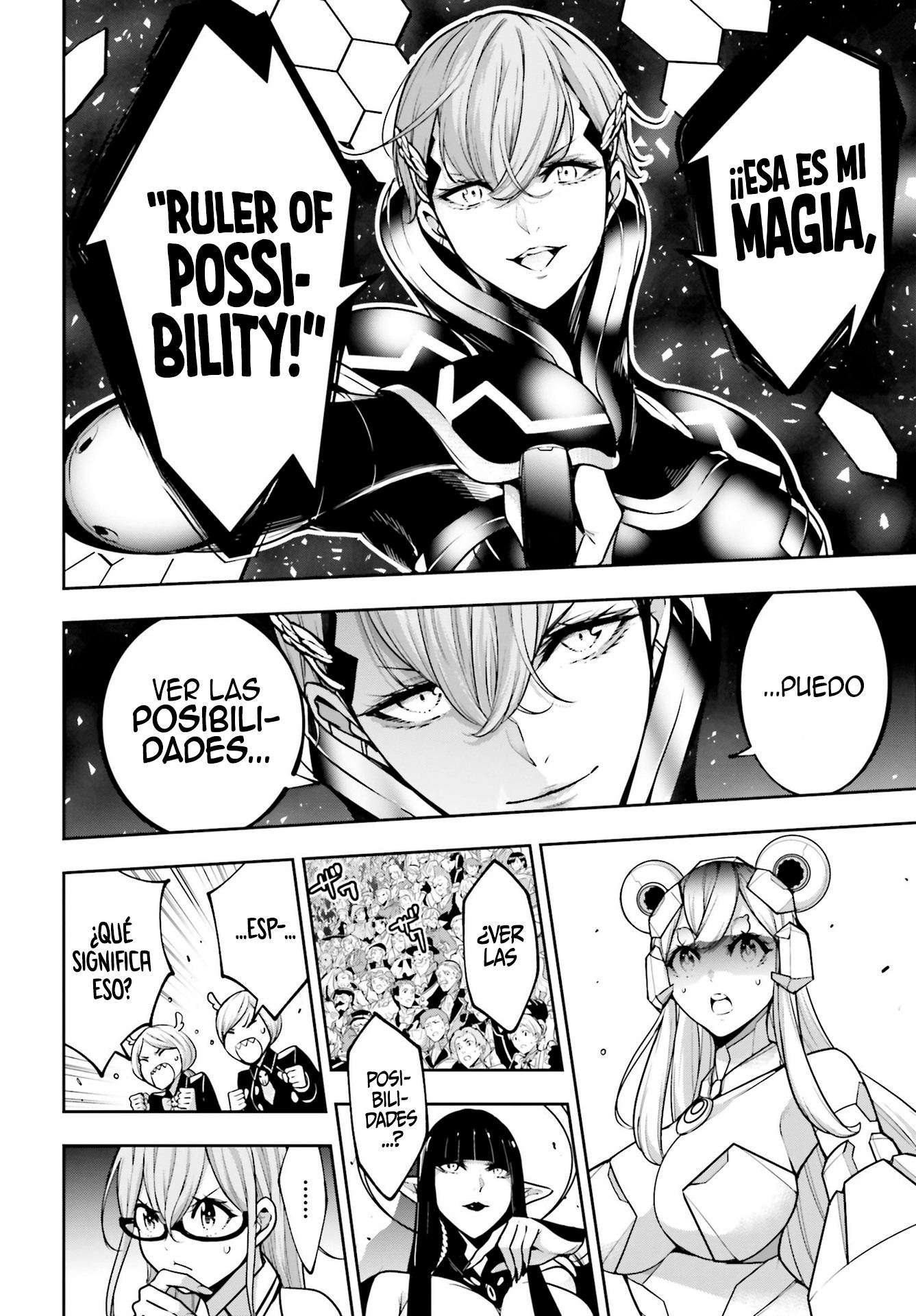 Majo Taisen - The War of Greedy Witches Capitulo 29: "POSIBILIDAD Y VERDAD" página 12
