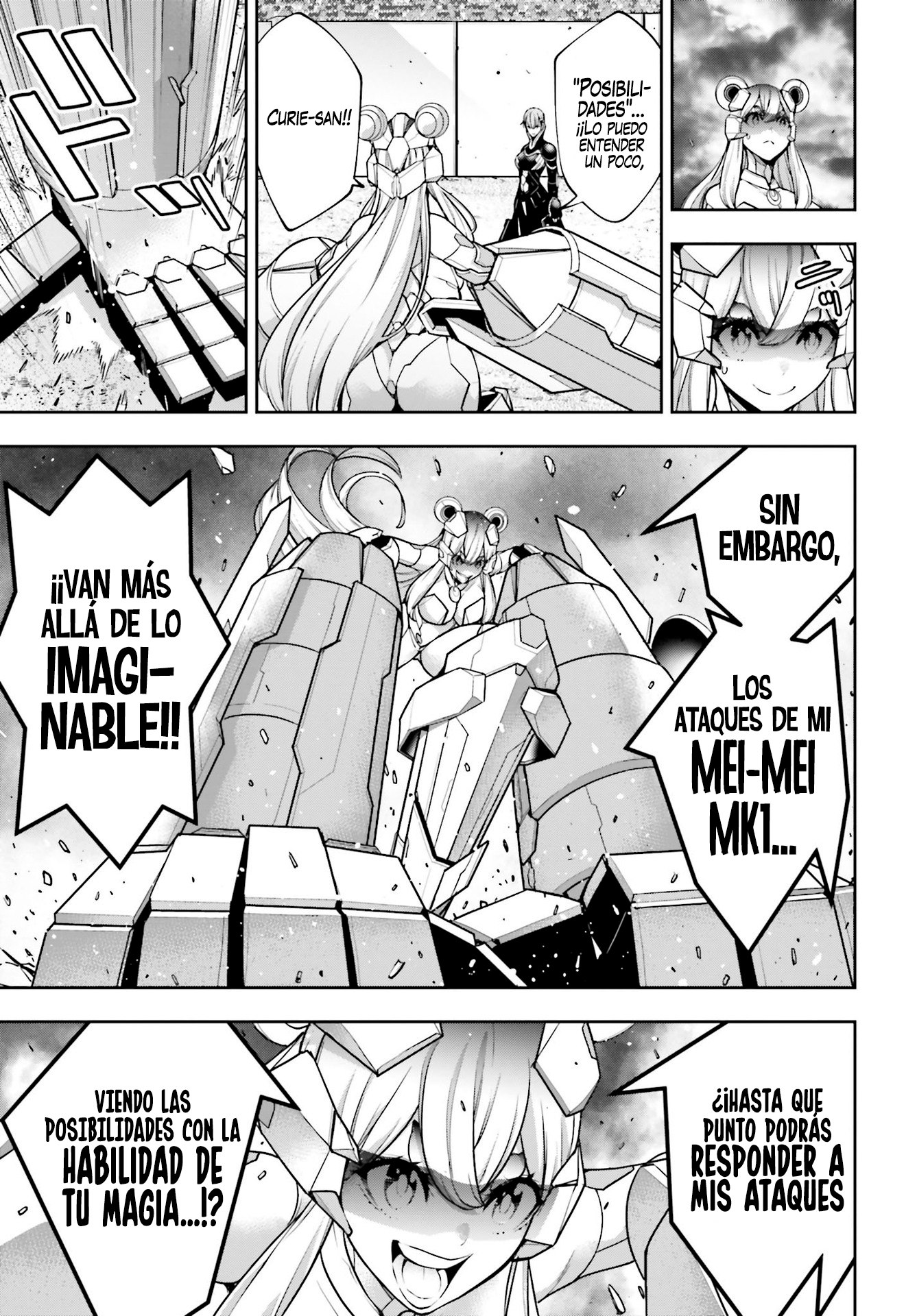 Majo Taisen - The War of Greedy Witches Capitulo 29: "POSIBILIDAD Y VERDAD" página 13