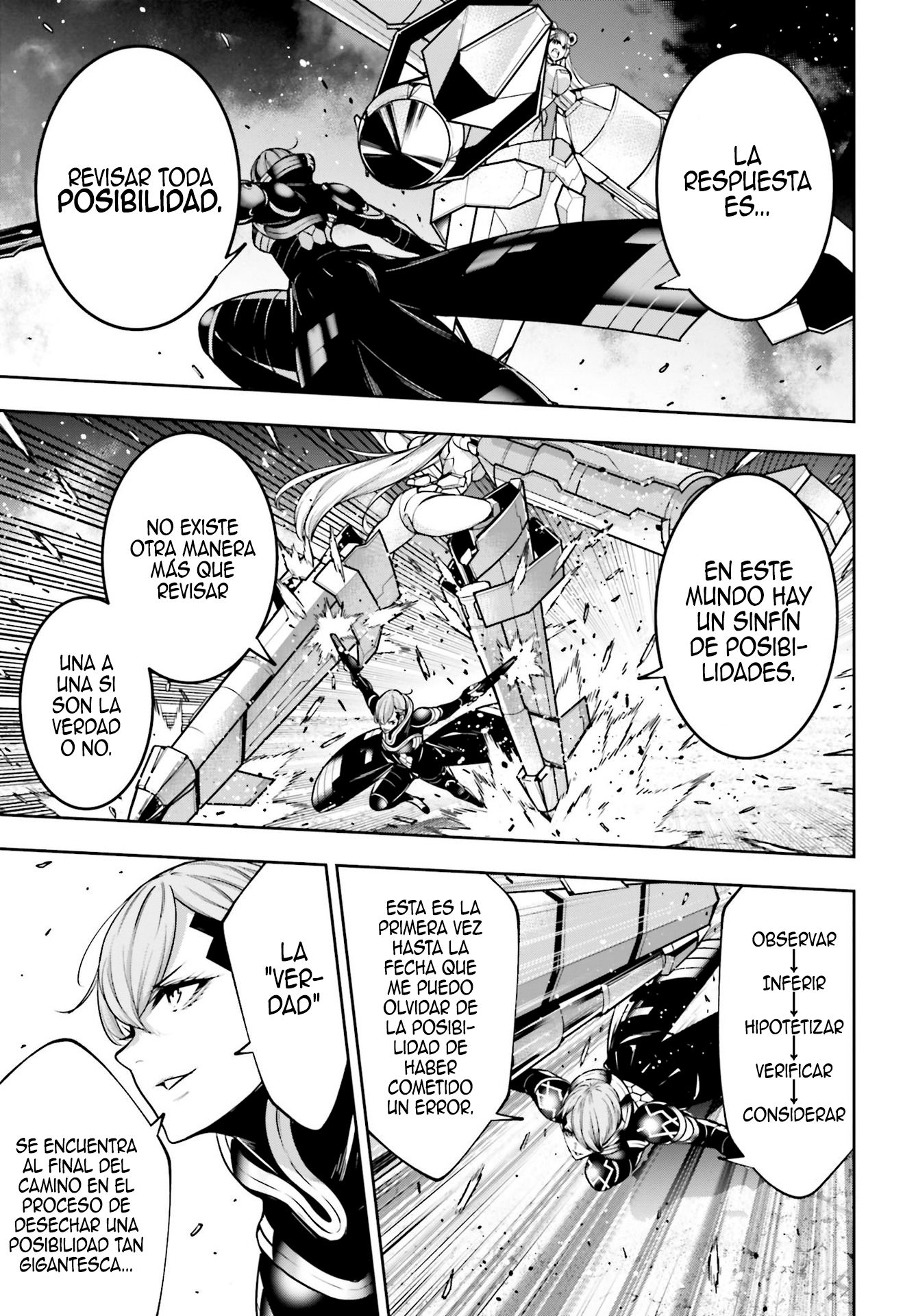 Majo Taisen - The War of Greedy Witches Capitulo 29: "POSIBILIDAD Y VERDAD" página 19