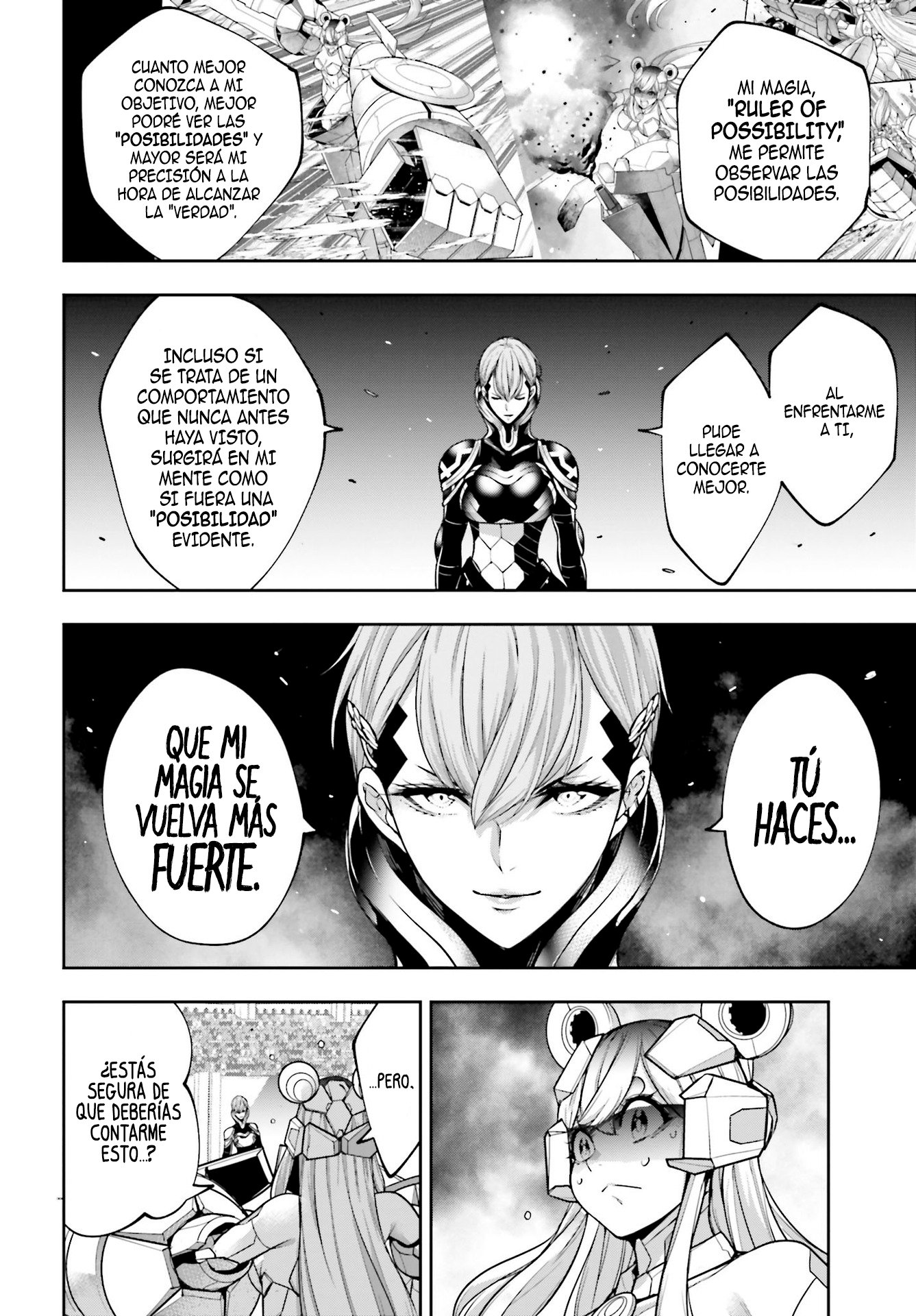 Majo Taisen - The War of Greedy Witches Capitulo 29: "POSIBILIDAD Y VERDAD" página 29