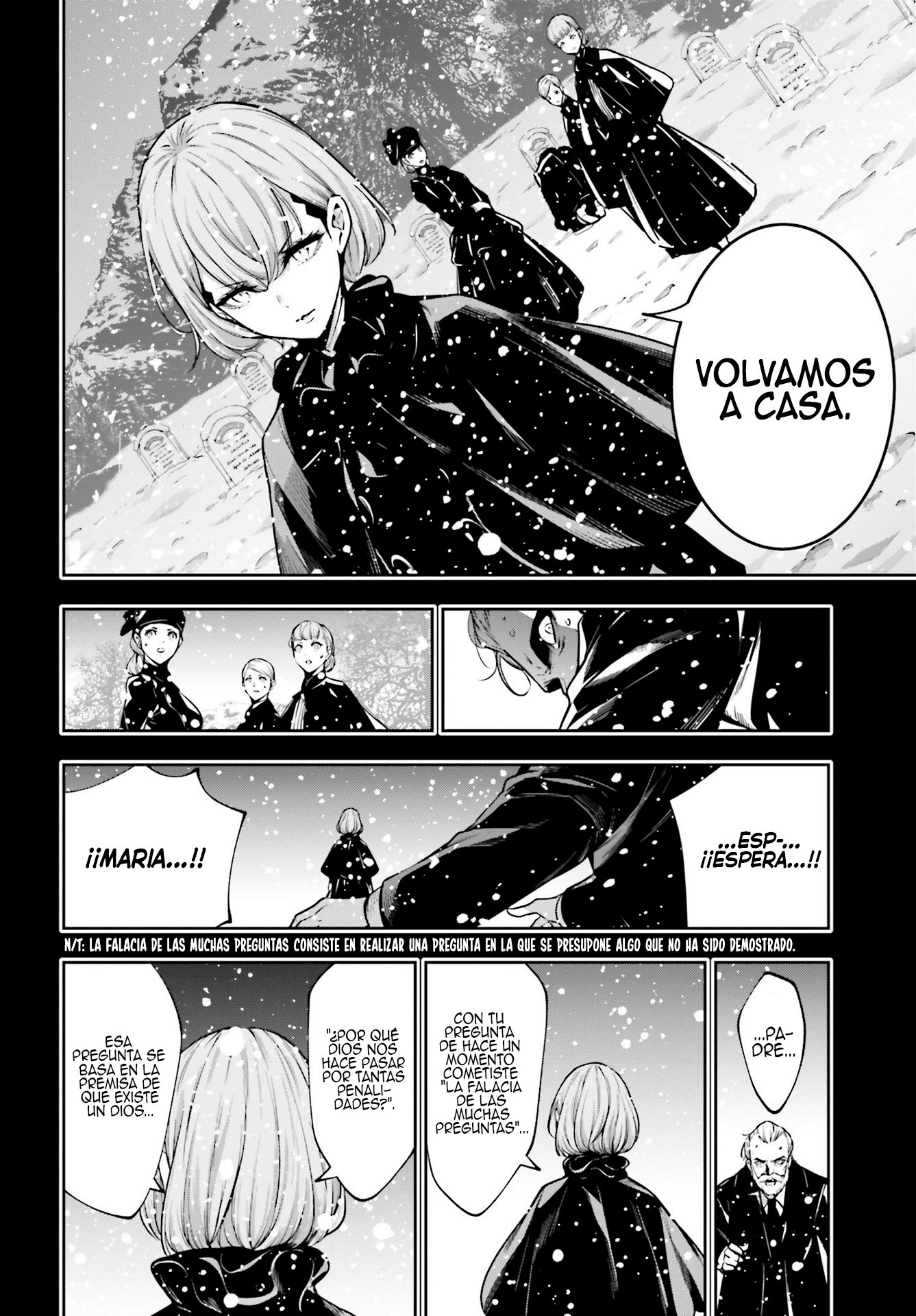 Majo Taisen - The War of Greedy Witches Capitulo 29: "POSIBILIDAD Y VERDAD" página 6