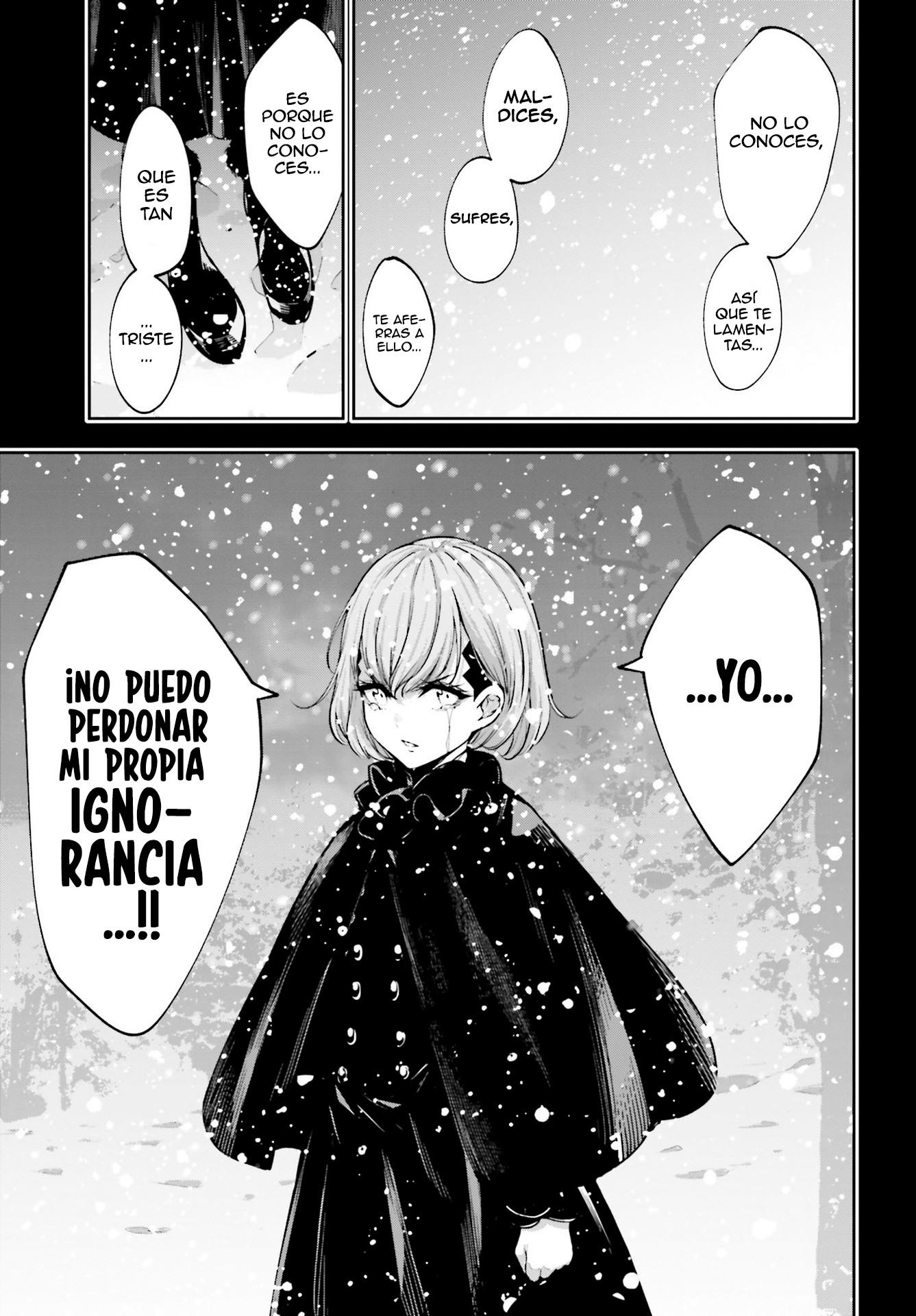 Majo Taisen - The War of Greedy Witches Capitulo 29: "POSIBILIDAD Y VERDAD" página 9