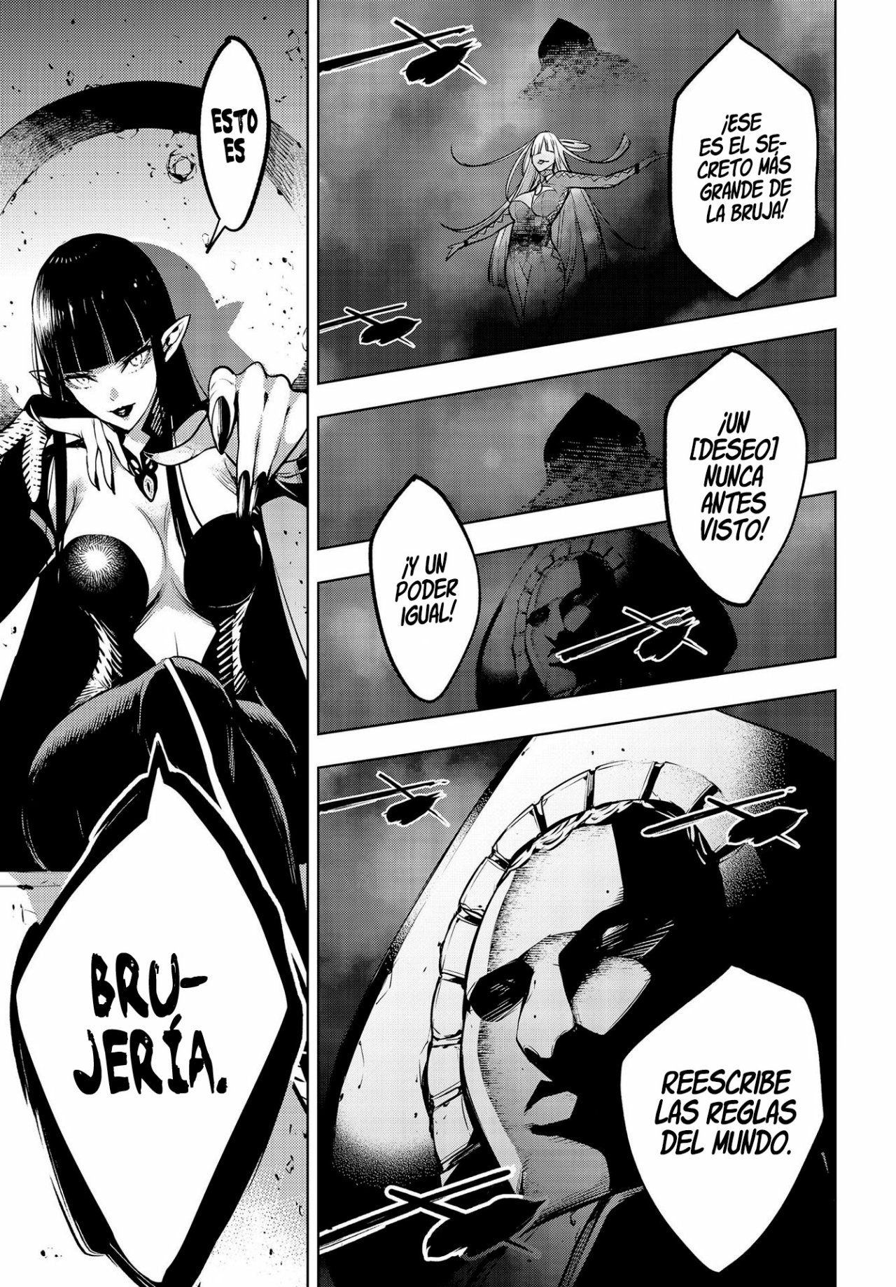 Majo Taisen - The War of Greedy Witches Capitulo 3: La lógica del mundo. página 34