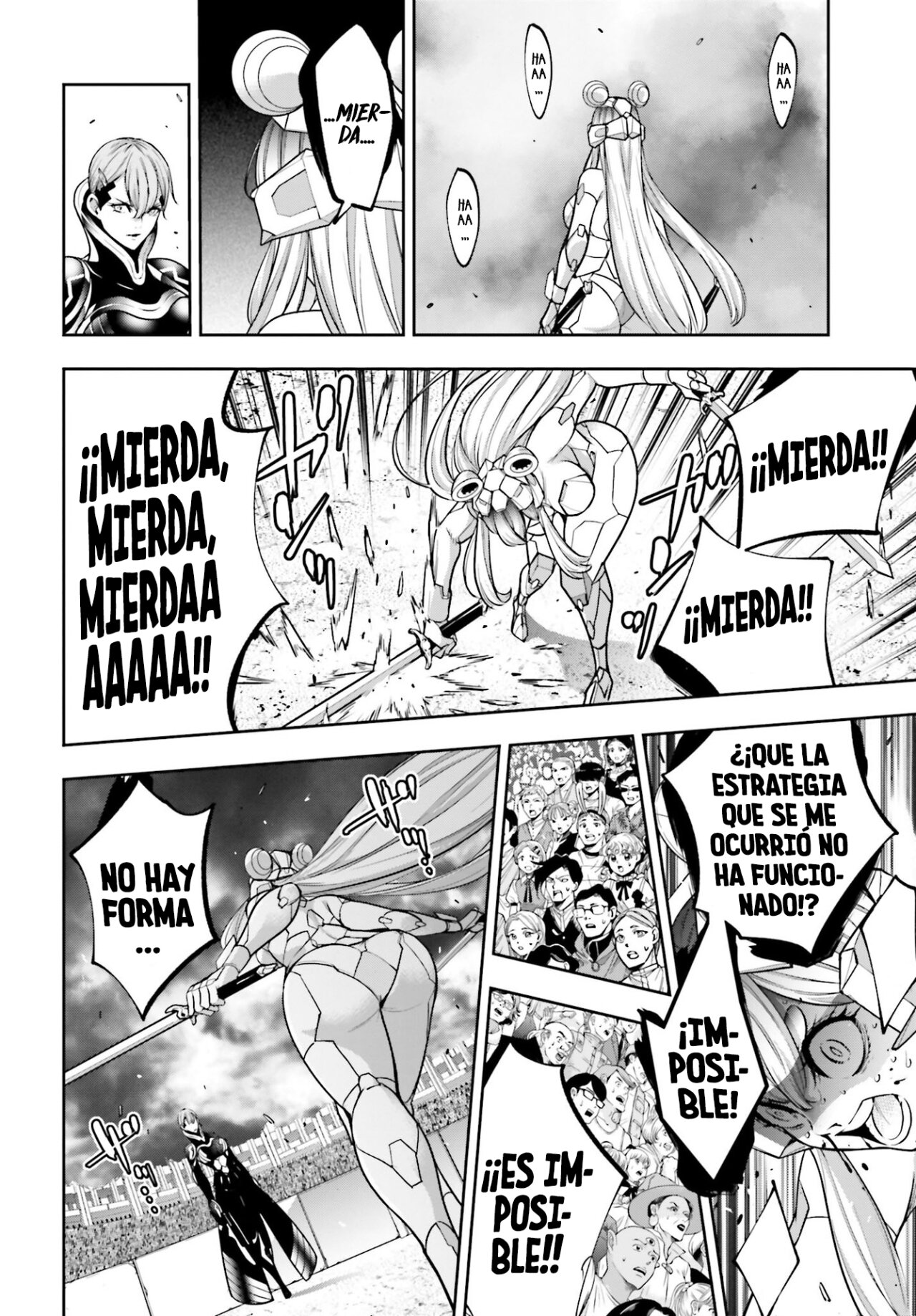Majo Taisen - The War of Greedy Witches Capitulo 30: POSIBILIDADES HUMANAS página 24