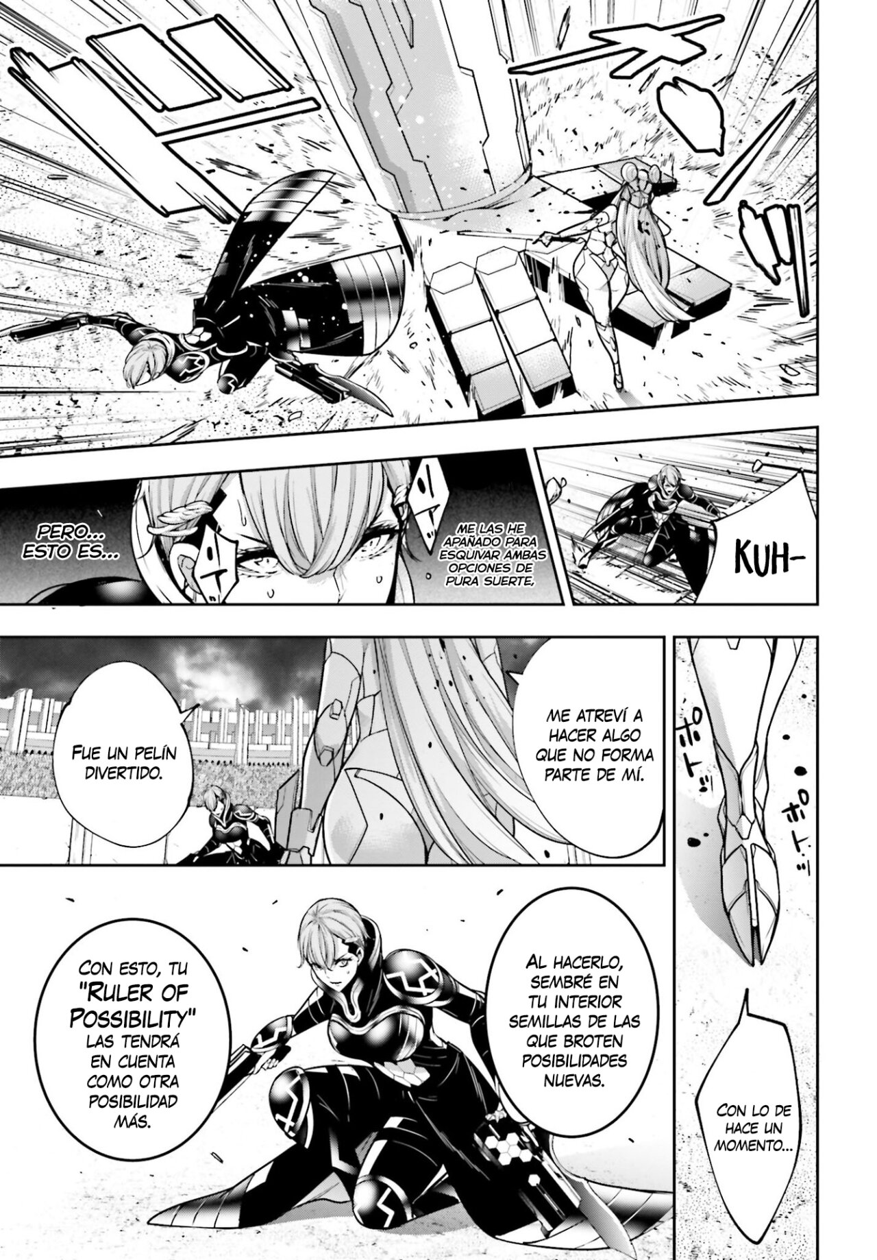 Majo Taisen - The War of Greedy Witches Capitulo 30: POSIBILIDADES HUMANAS página 31