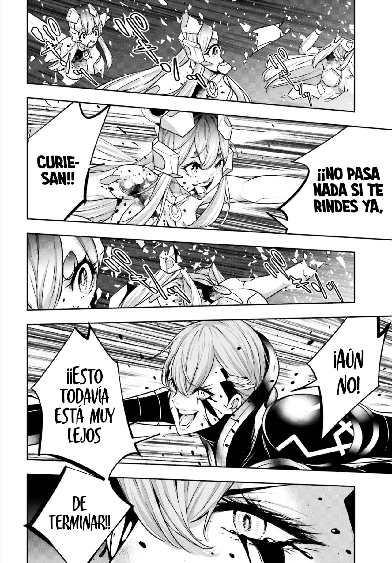 Majo Taisen - The War of Greedy Witches Capitulo 30: POSIBILIDADES HUMANAS página 38