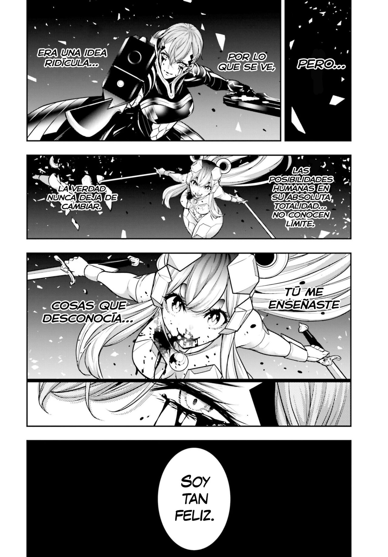 Majo Taisen - The War of Greedy Witches Capitulo 30: POSIBILIDADES HUMANAS página 40