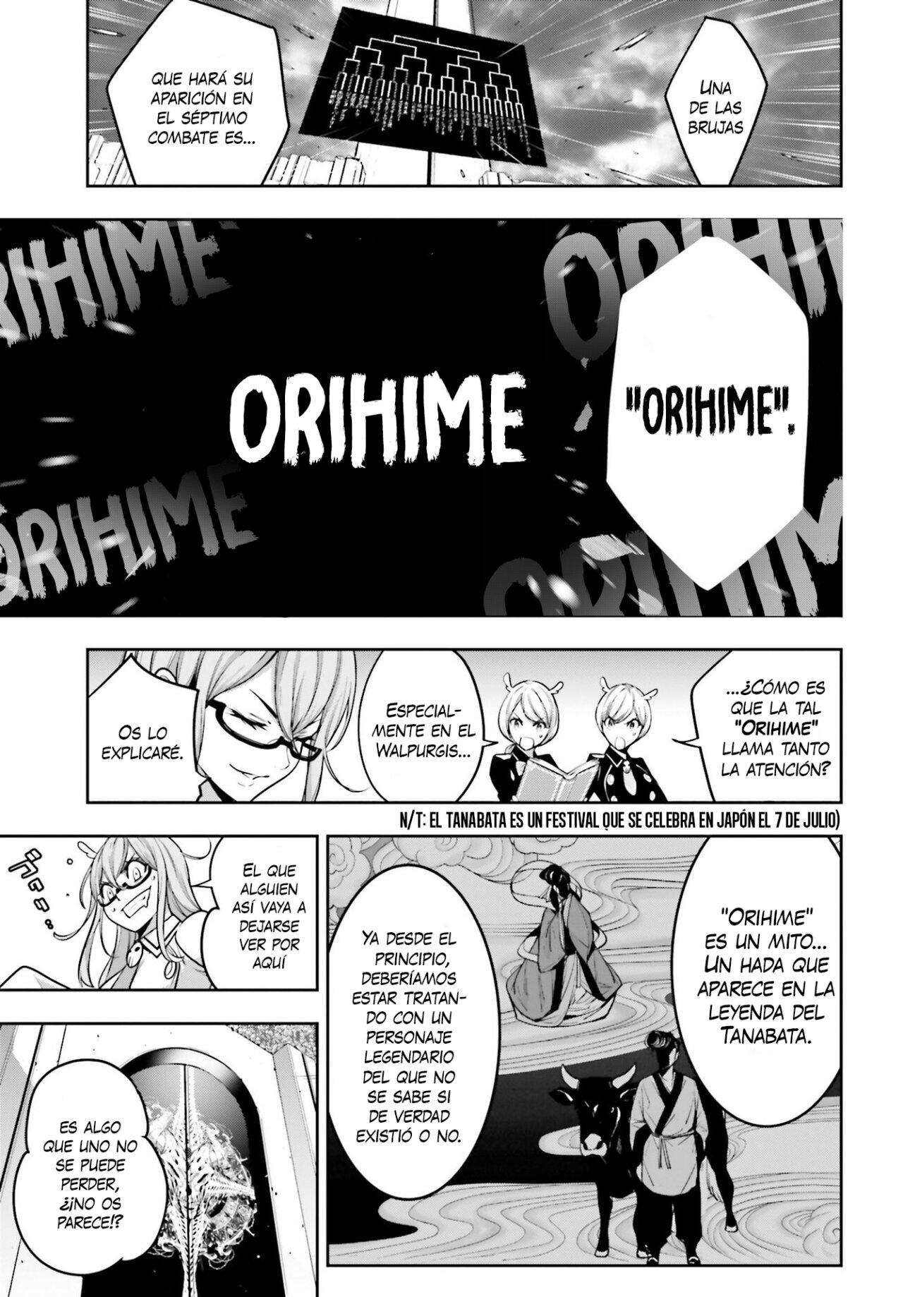 Majo Taisen - The War of Greedy Witches Capitulo 31: LA BRUJA LEGENDARIA página 15