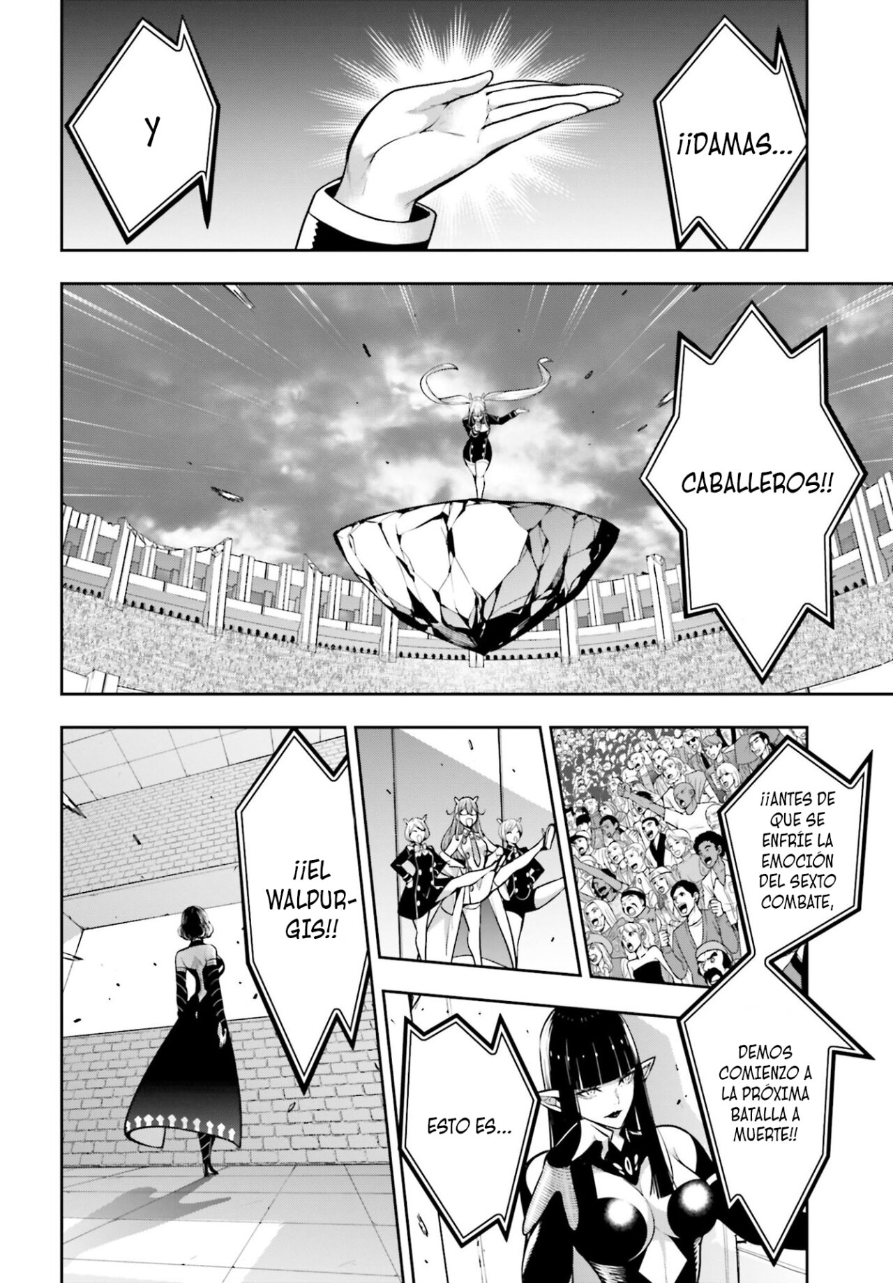 Majo Taisen - The War of Greedy Witches Capitulo 31: LA BRUJA LEGENDARIA página 16