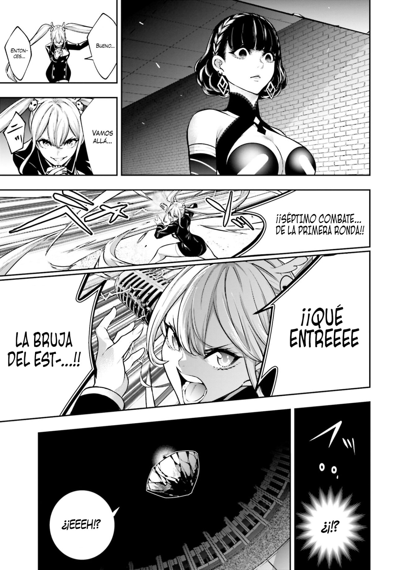 Majo Taisen - The War of Greedy Witches Capitulo 31: LA BRUJA LEGENDARIA página 17