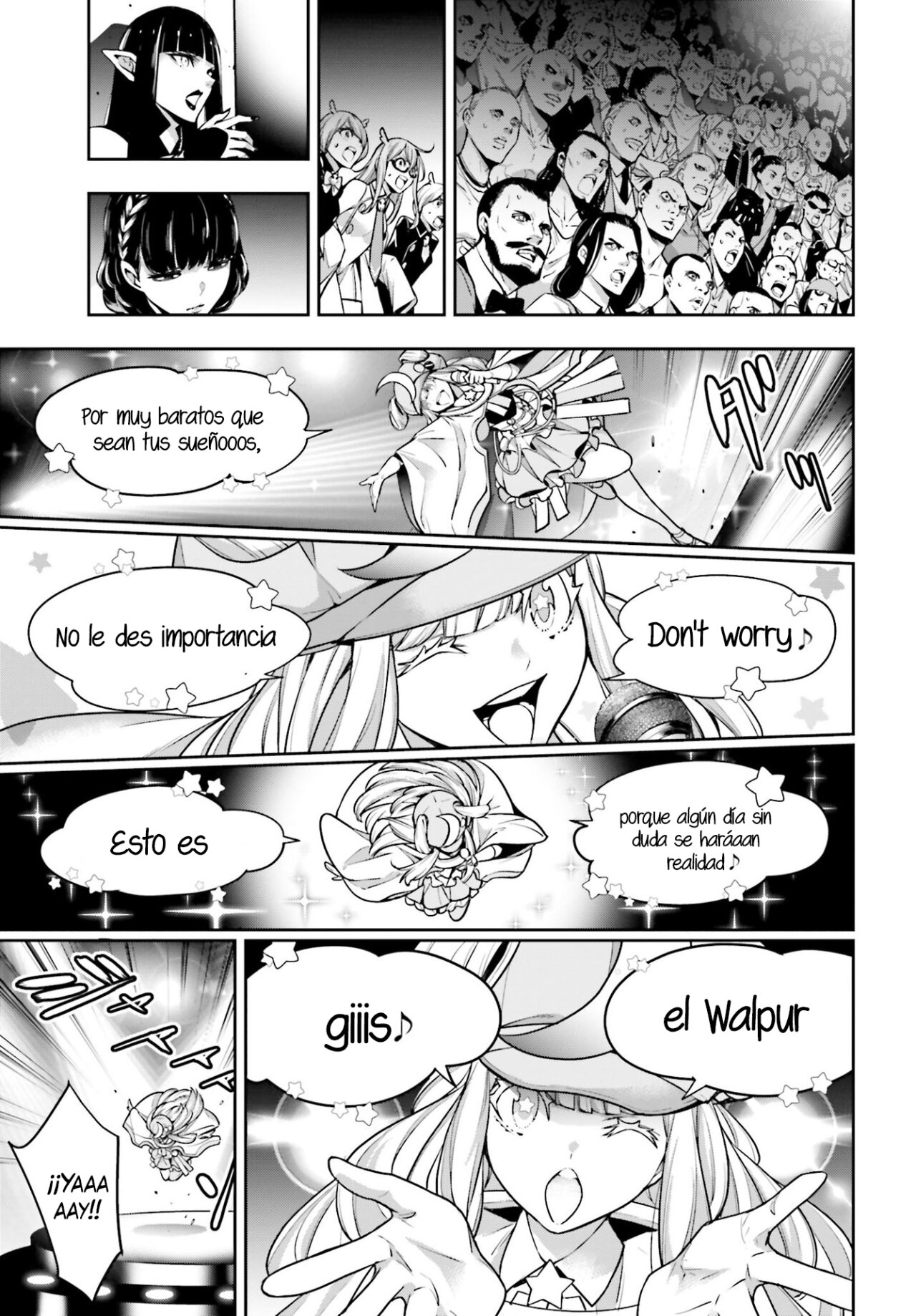 Majo Taisen - The War of Greedy Witches Capitulo 31: LA BRUJA LEGENDARIA página 21