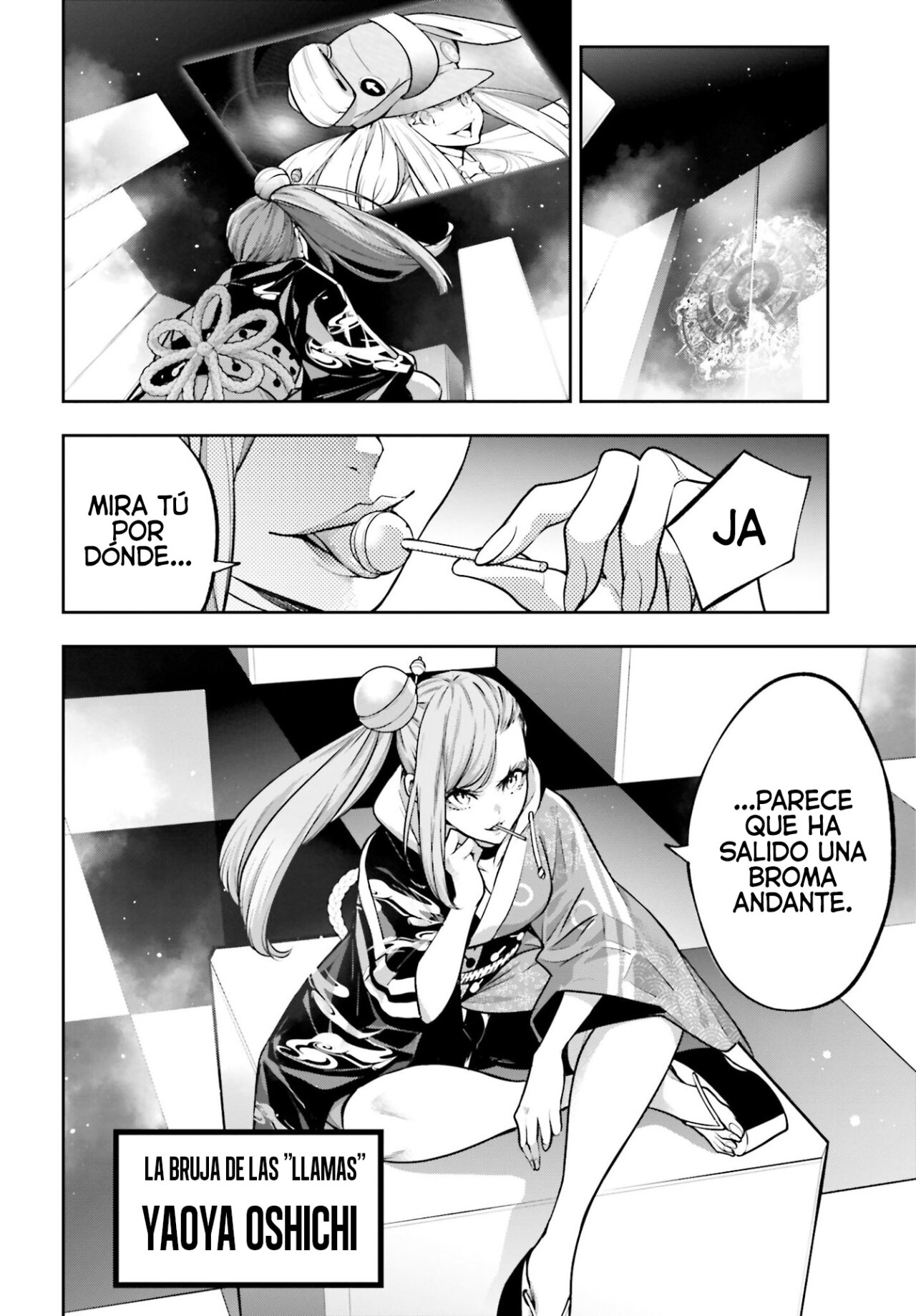 Majo Taisen - The War of Greedy Witches Capitulo 31: LA BRUJA LEGENDARIA página 24