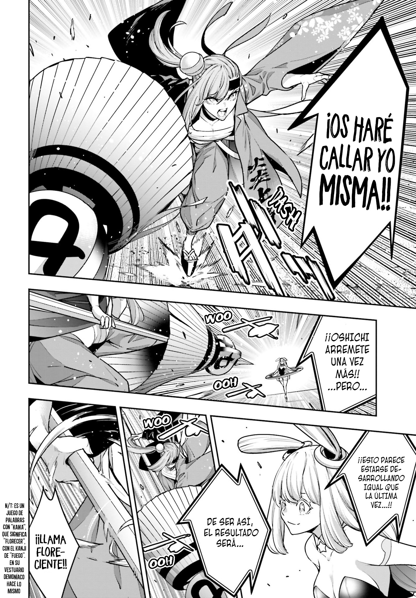 Majo Taisen - The War of Greedy Witches Capitulo 32: UN MUNDO PURO PURÍSIMO página 33