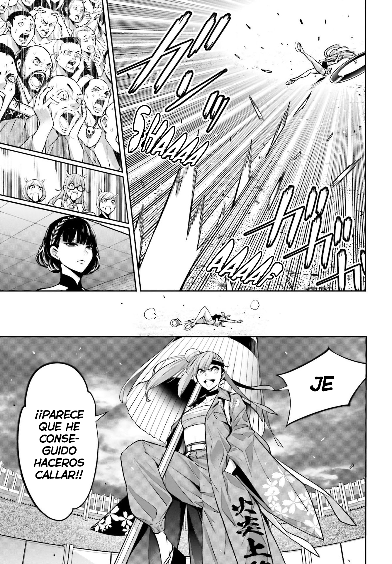 Majo Taisen - The War of Greedy Witches Capitulo 32: UN MUNDO PURO PURÍSIMO página 36