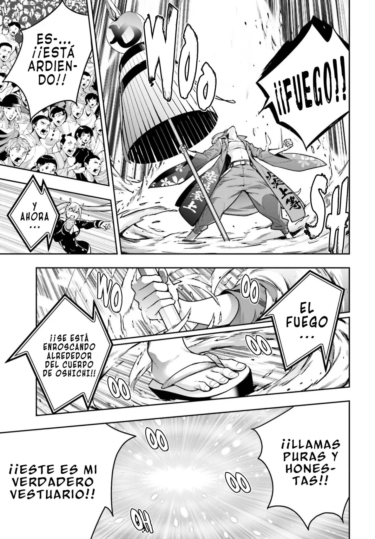 Majo Taisen - The War of Greedy Witches Capitulo 34: LLAMAS DE AMOR página 24