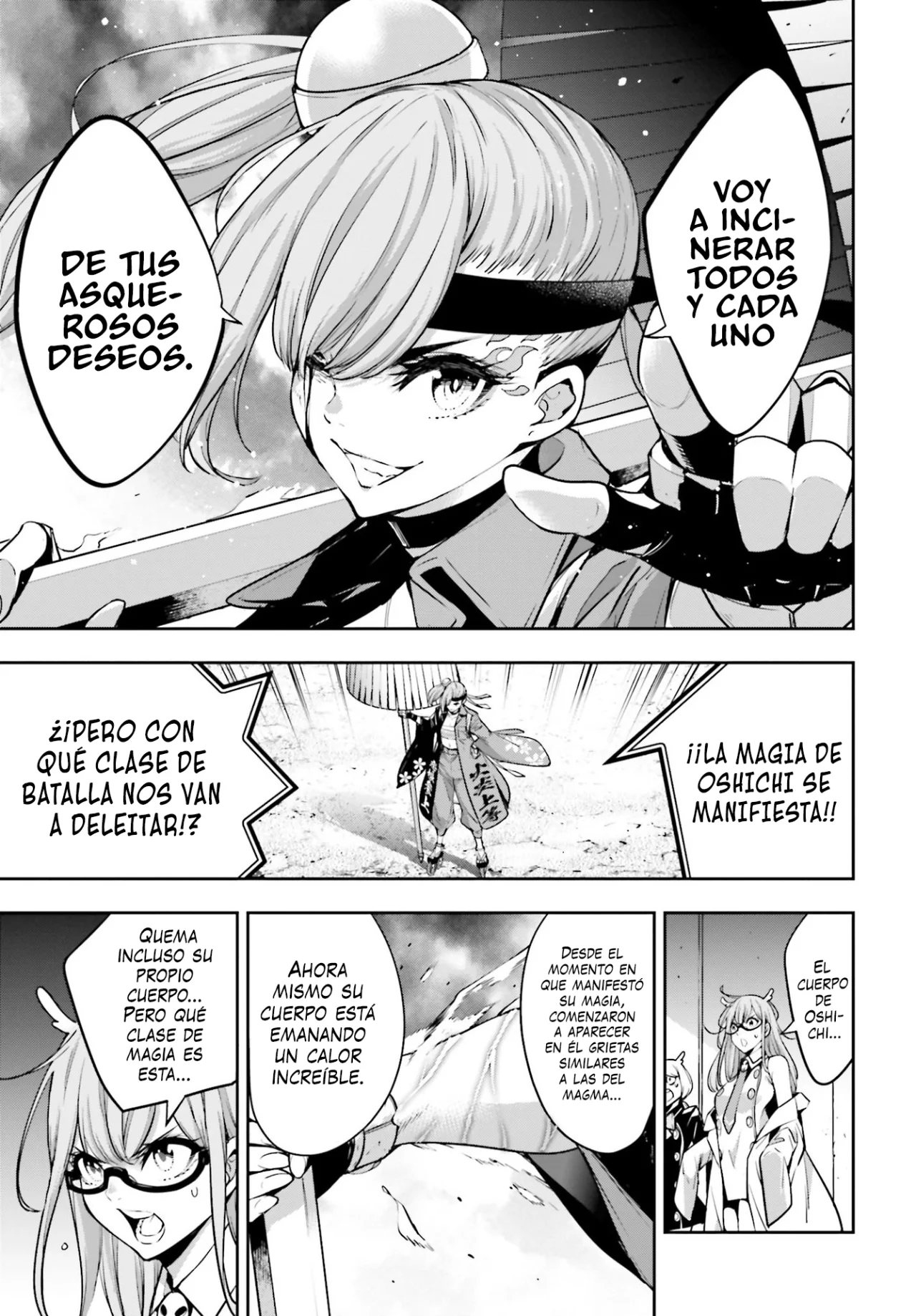 Majo Taisen - The War of Greedy Witches Capitulo 34: LLAMAS DE AMOR página 26