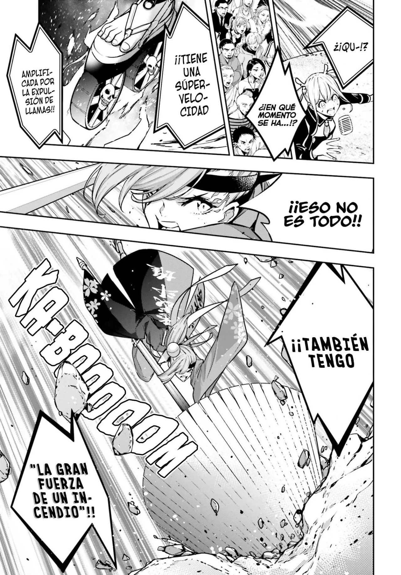 Majo Taisen - The War of Greedy Witches Capitulo 34: LLAMAS DE AMOR página 28