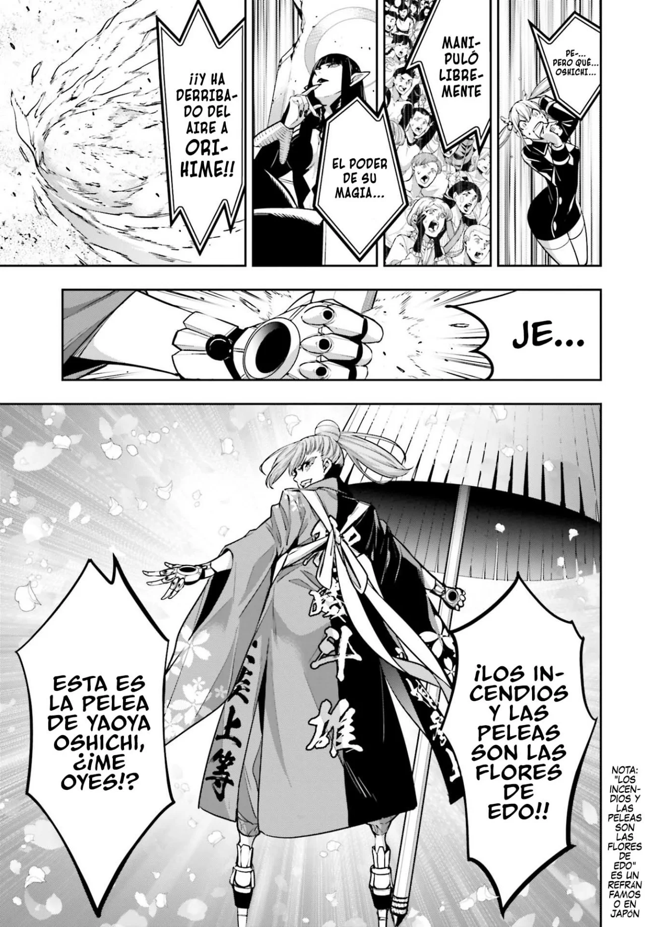 Majo Taisen - The War of Greedy Witches Capitulo 34: LLAMAS DE AMOR página 36
