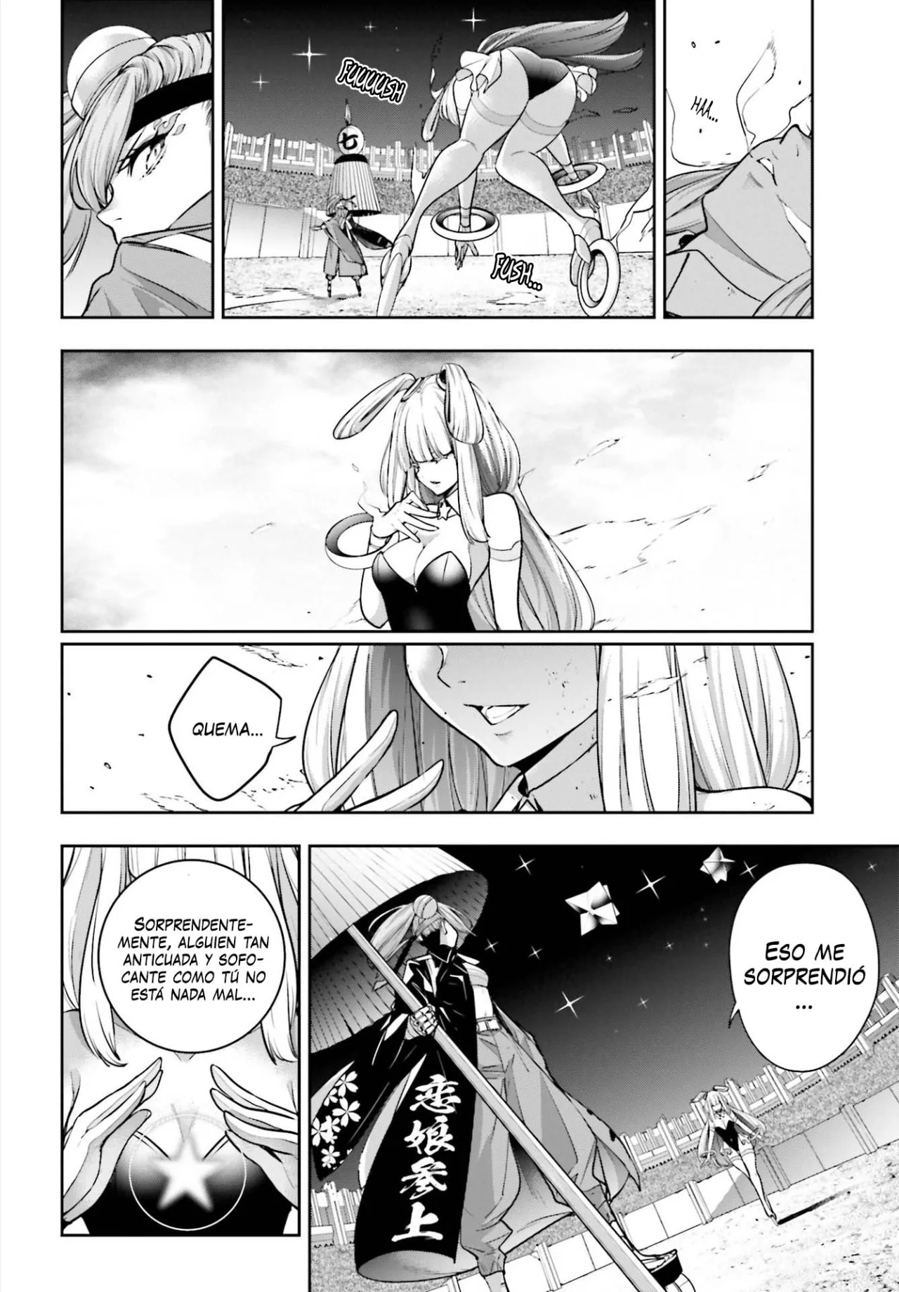 Majo Taisen - The War of Greedy Witches Capitulo 34: LLAMAS DE AMOR página 37