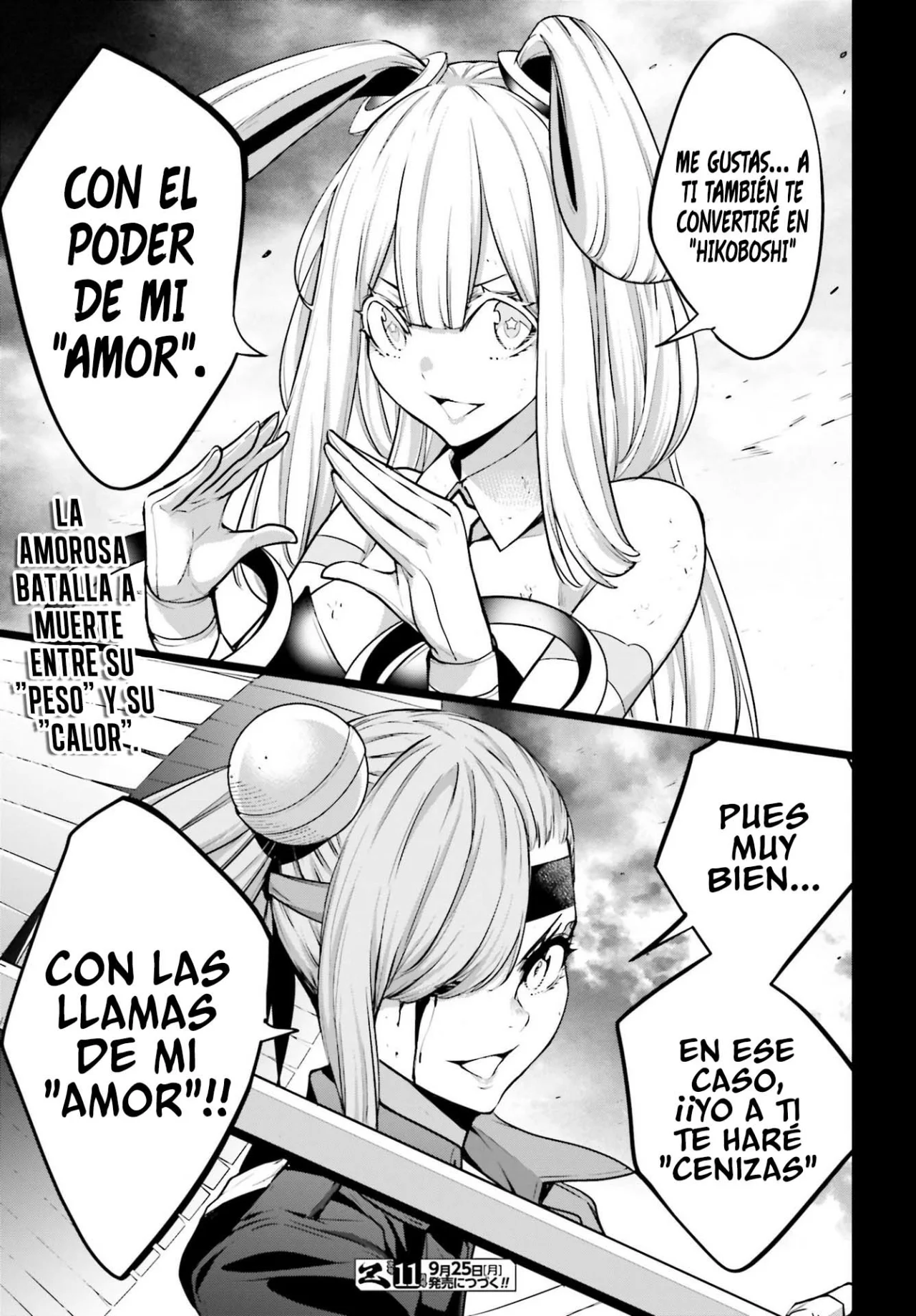 Majo Taisen - The War of Greedy Witches Capitulo 34: LLAMAS DE AMOR página 38