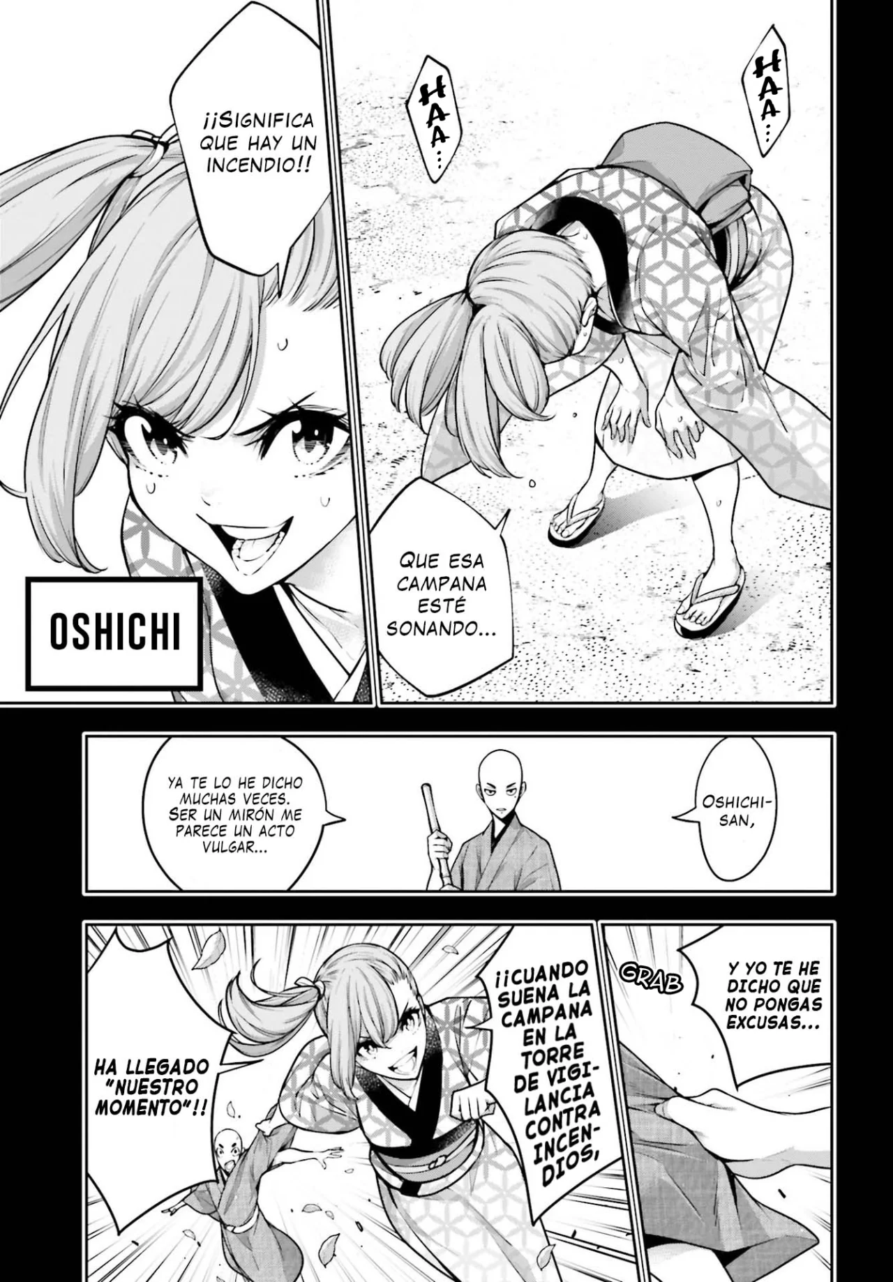 Majo Taisen - The War of Greedy Witches Capitulo 34: LLAMAS DE AMOR página 4