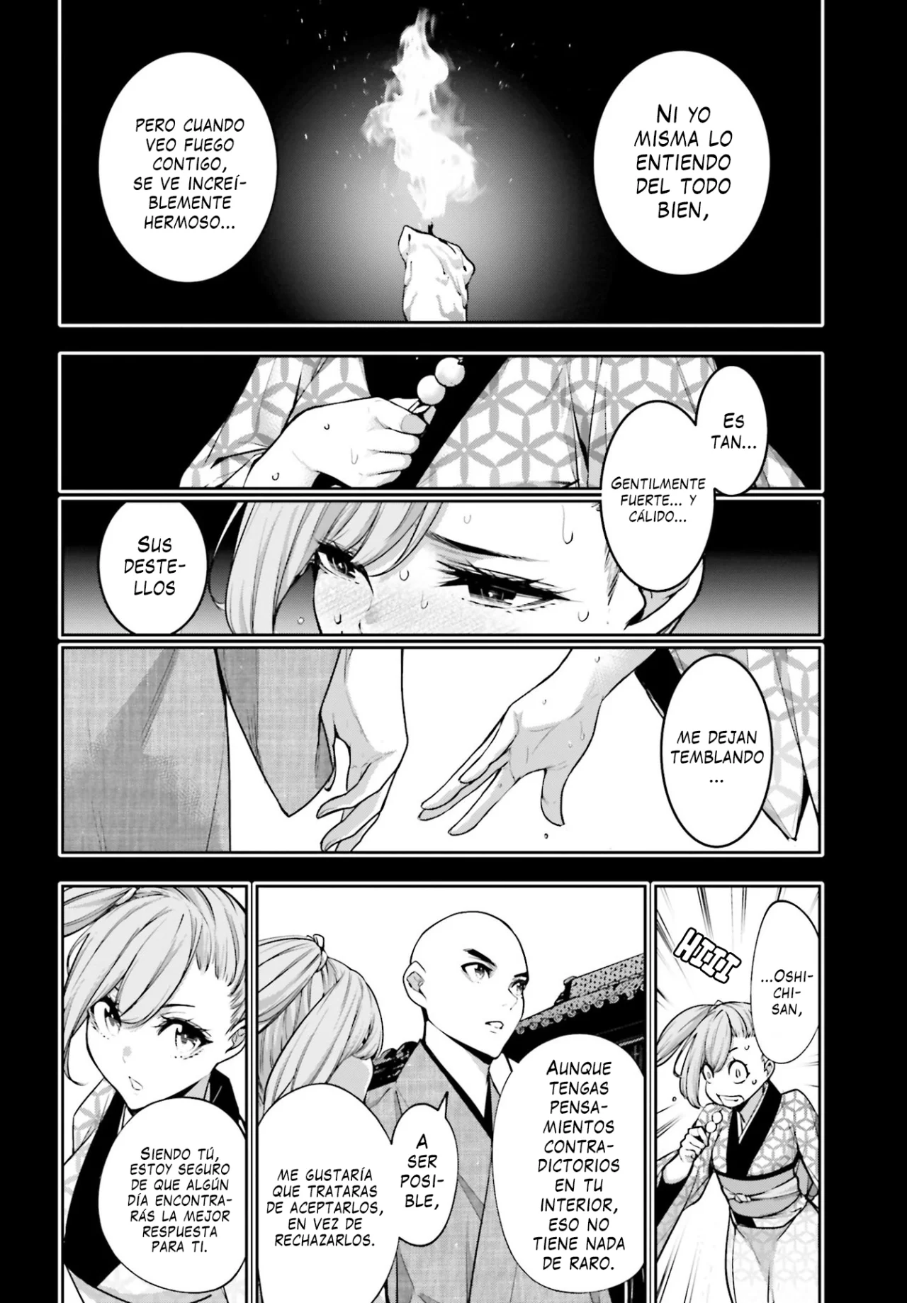 Majo Taisen - The War of Greedy Witches Capitulo 34: LLAMAS DE AMOR página 9