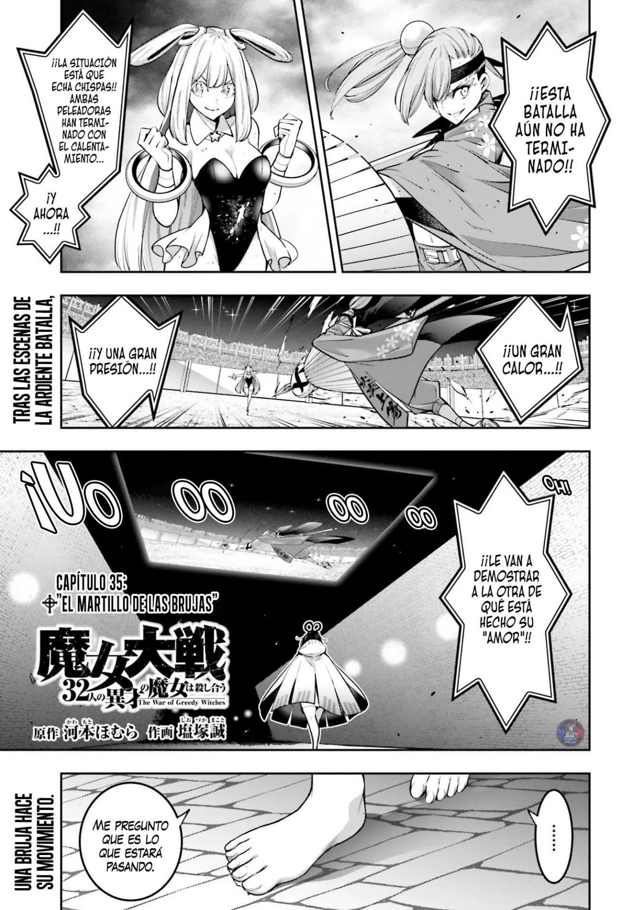 Majo Taisen - The War of Greedy Witches Capitulo 35: EL MARTILLO DE LAS BRUJAS página 2