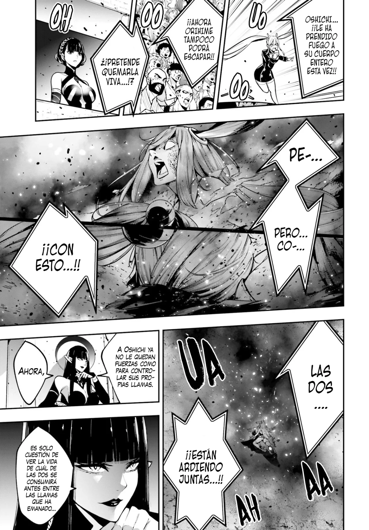 Majo Taisen - The War of Greedy Witches Capitulo 36: CALIENTE Y PESADO página 30