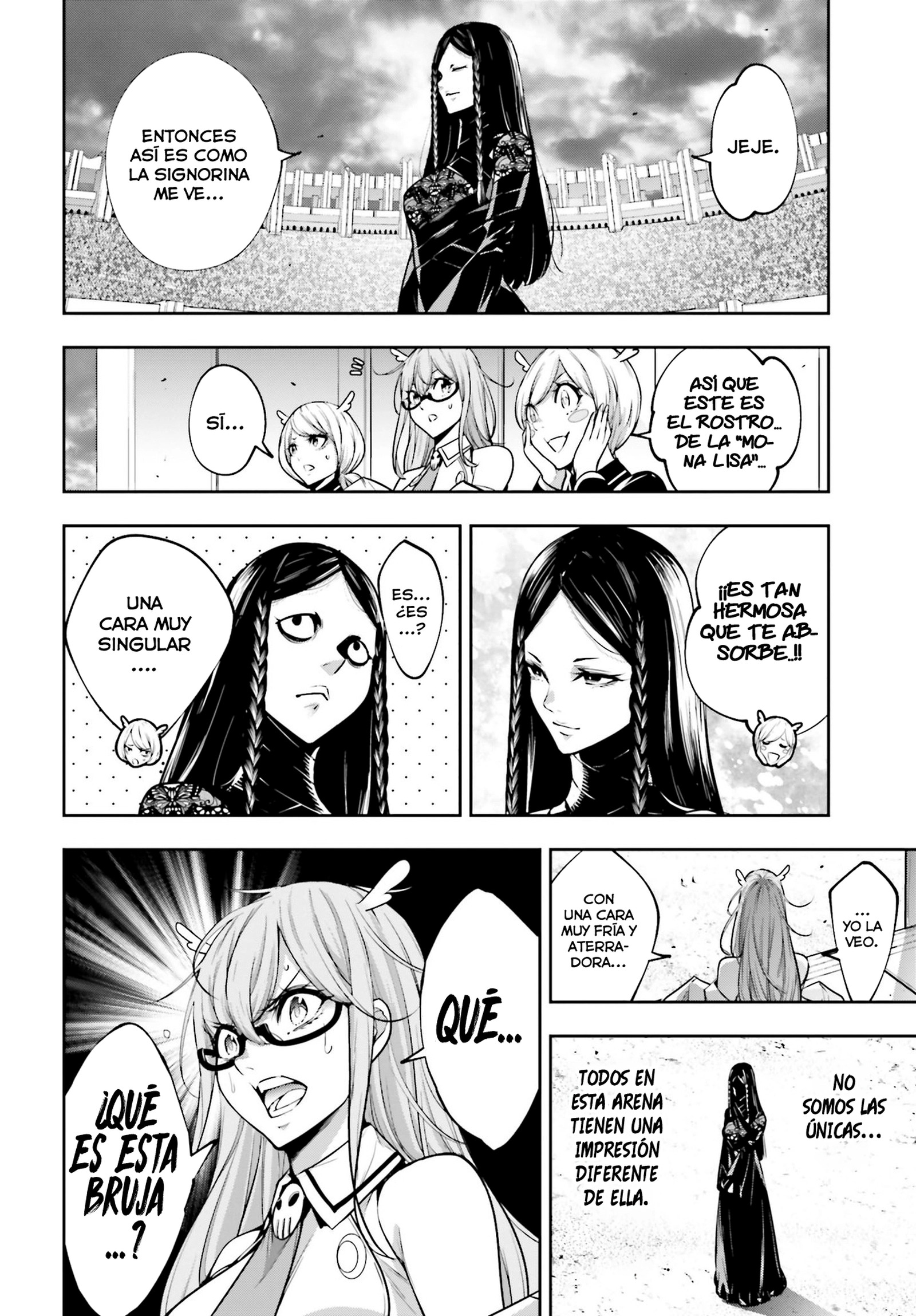 Majo Taisen - The War of Greedy Witches Capitulo 37: LA LEGENDARIA OBRA MAESTRA página 36