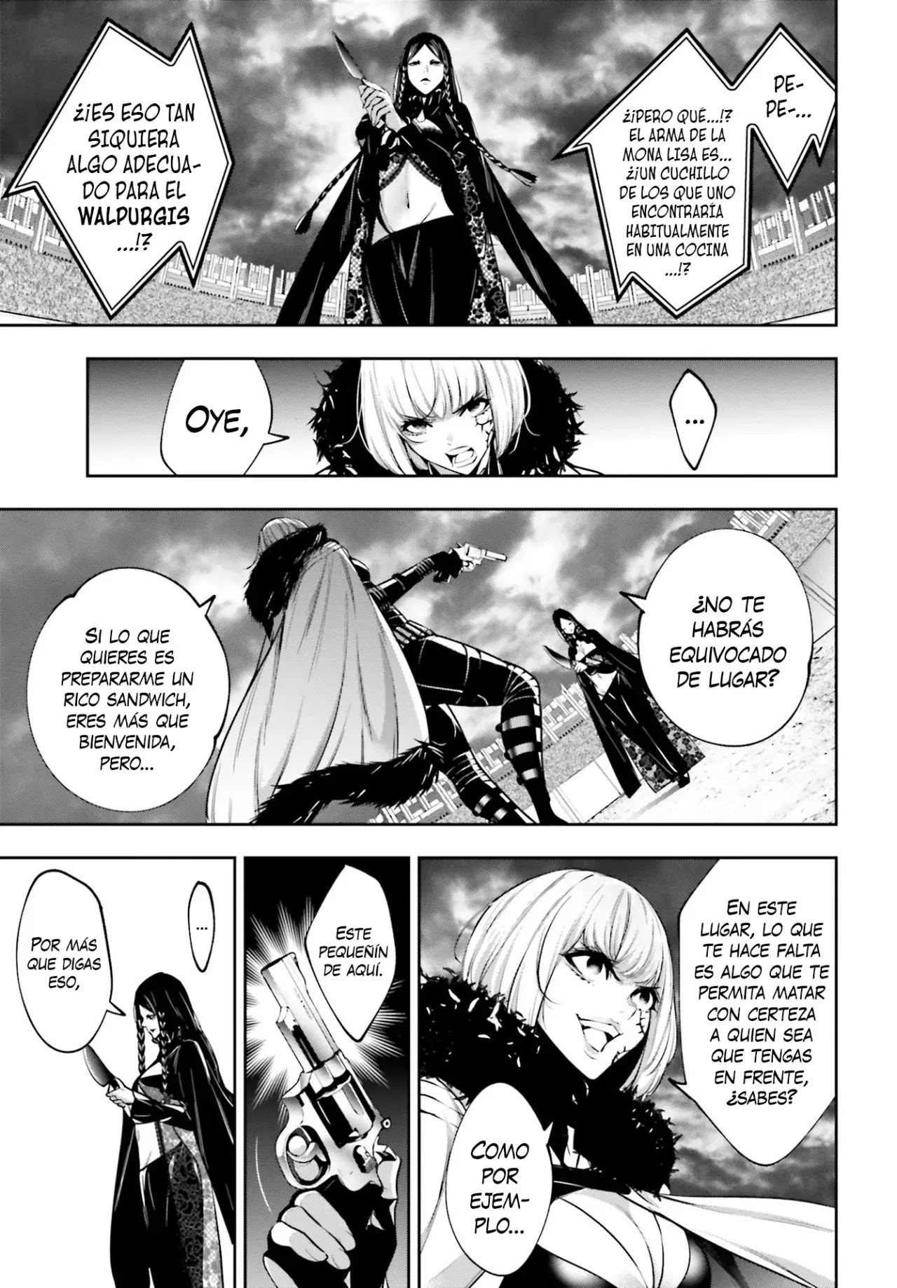 Majo Taisen - The War of Greedy Witches Capitulo 38: EL SER INMORTAL página 13