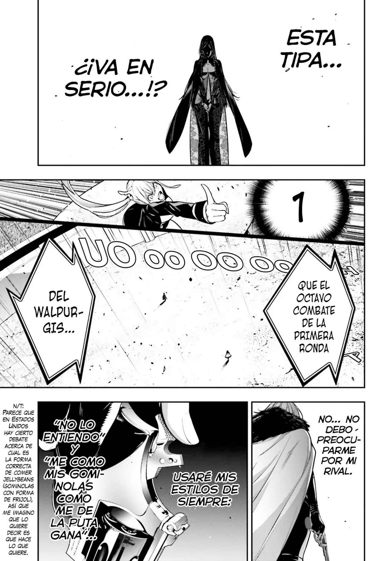 Majo Taisen - The War of Greedy Witches Capitulo 38: EL SER INMORTAL página 15