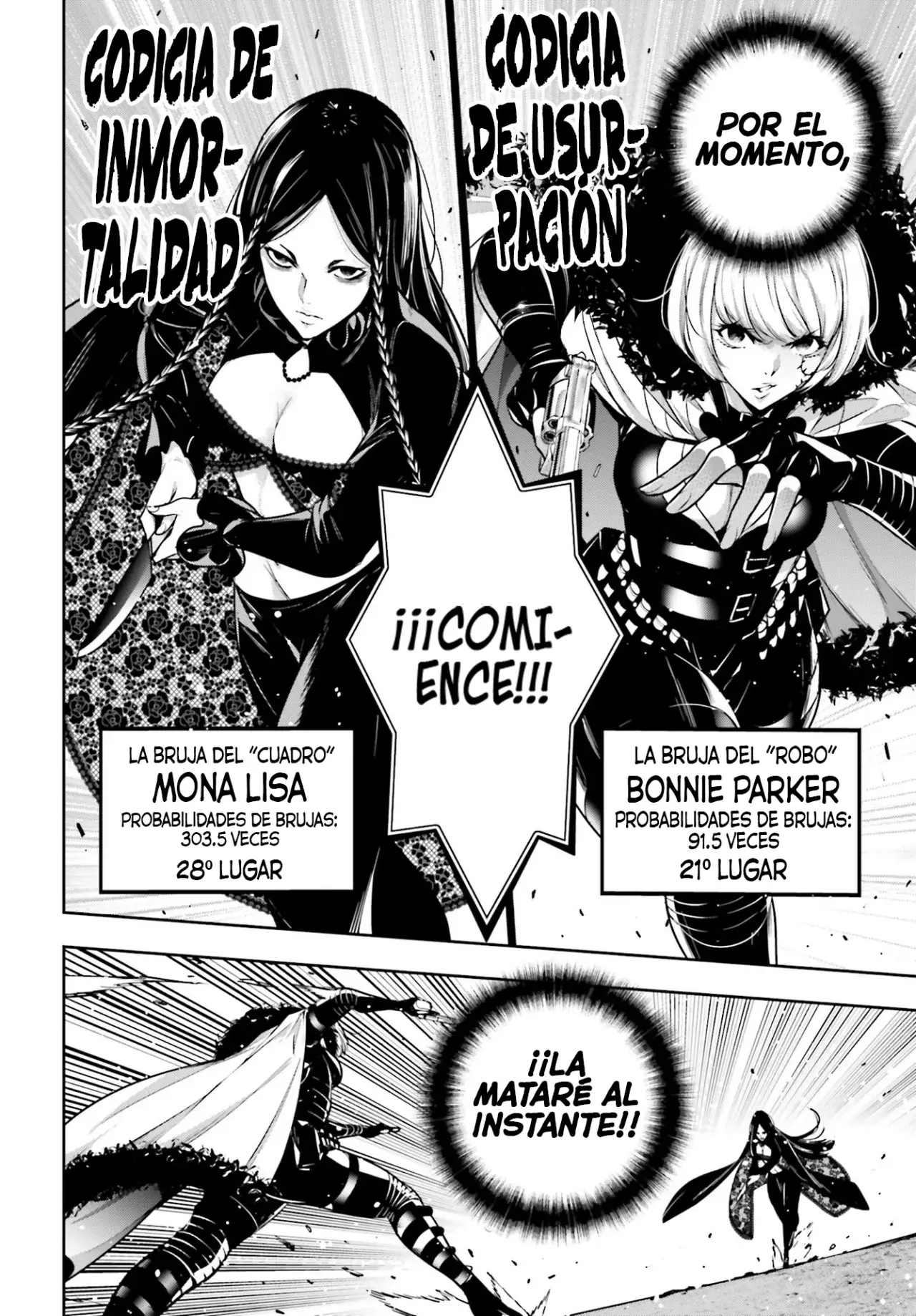 Majo Taisen - The War of Greedy Witches Capitulo 38: EL SER INMORTAL página 16