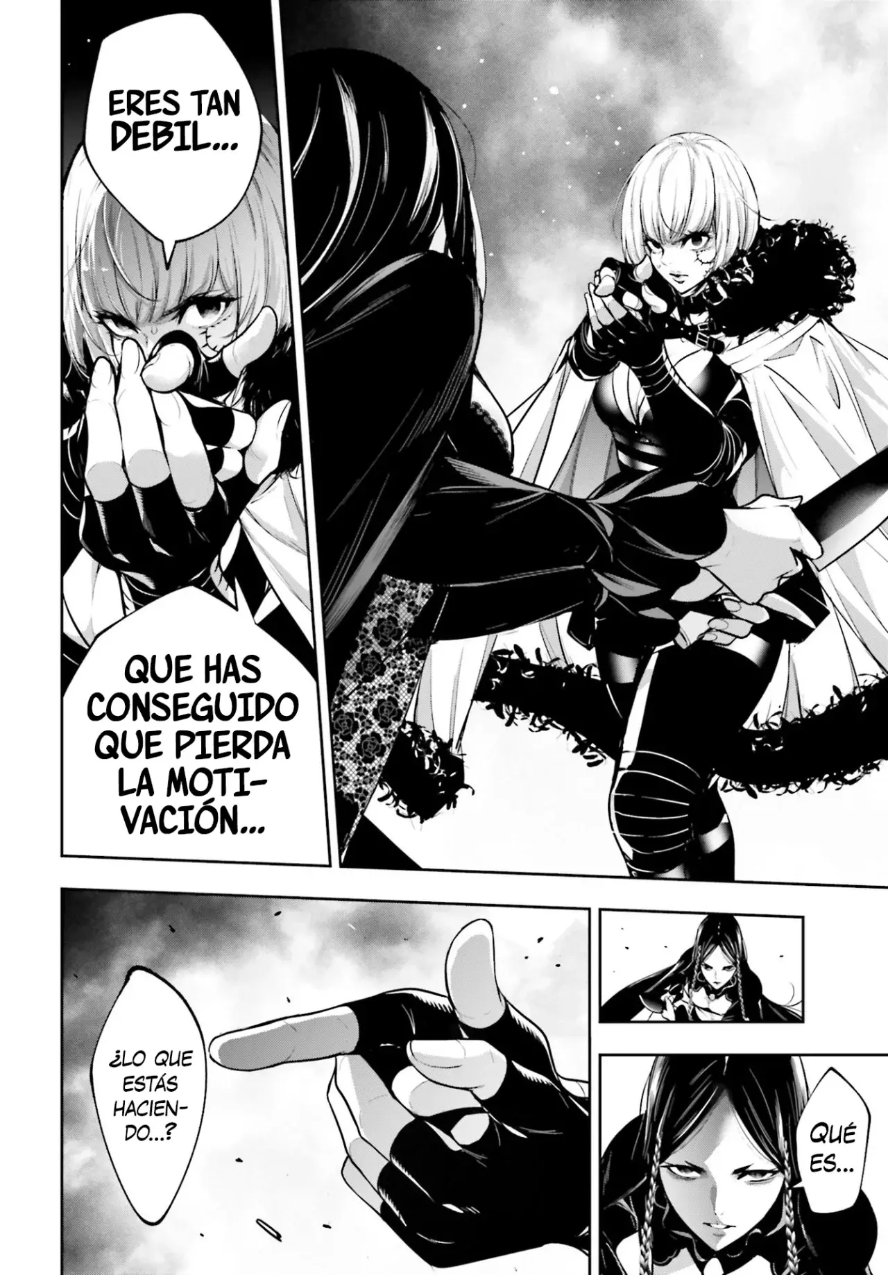 Majo Taisen - The War of Greedy Witches Capitulo 38: EL SER INMORTAL página 22
