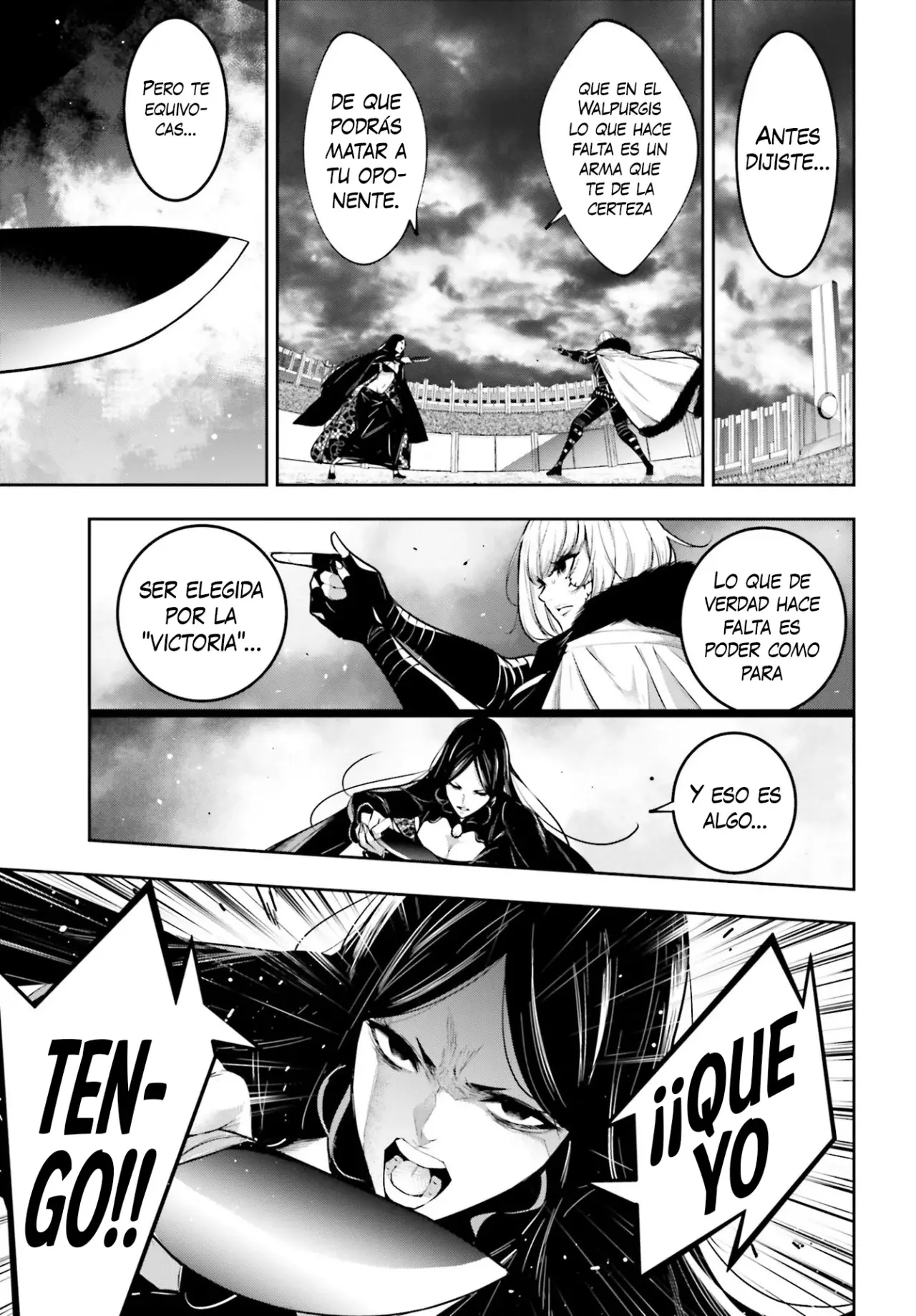 Majo Taisen - The War of Greedy Witches Capitulo 38: EL SER INMORTAL página 23