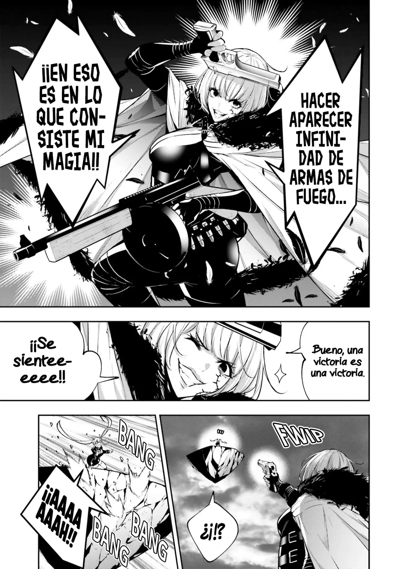 Majo Taisen - The War of Greedy Witches Capitulo 38: EL SER INMORTAL página 27