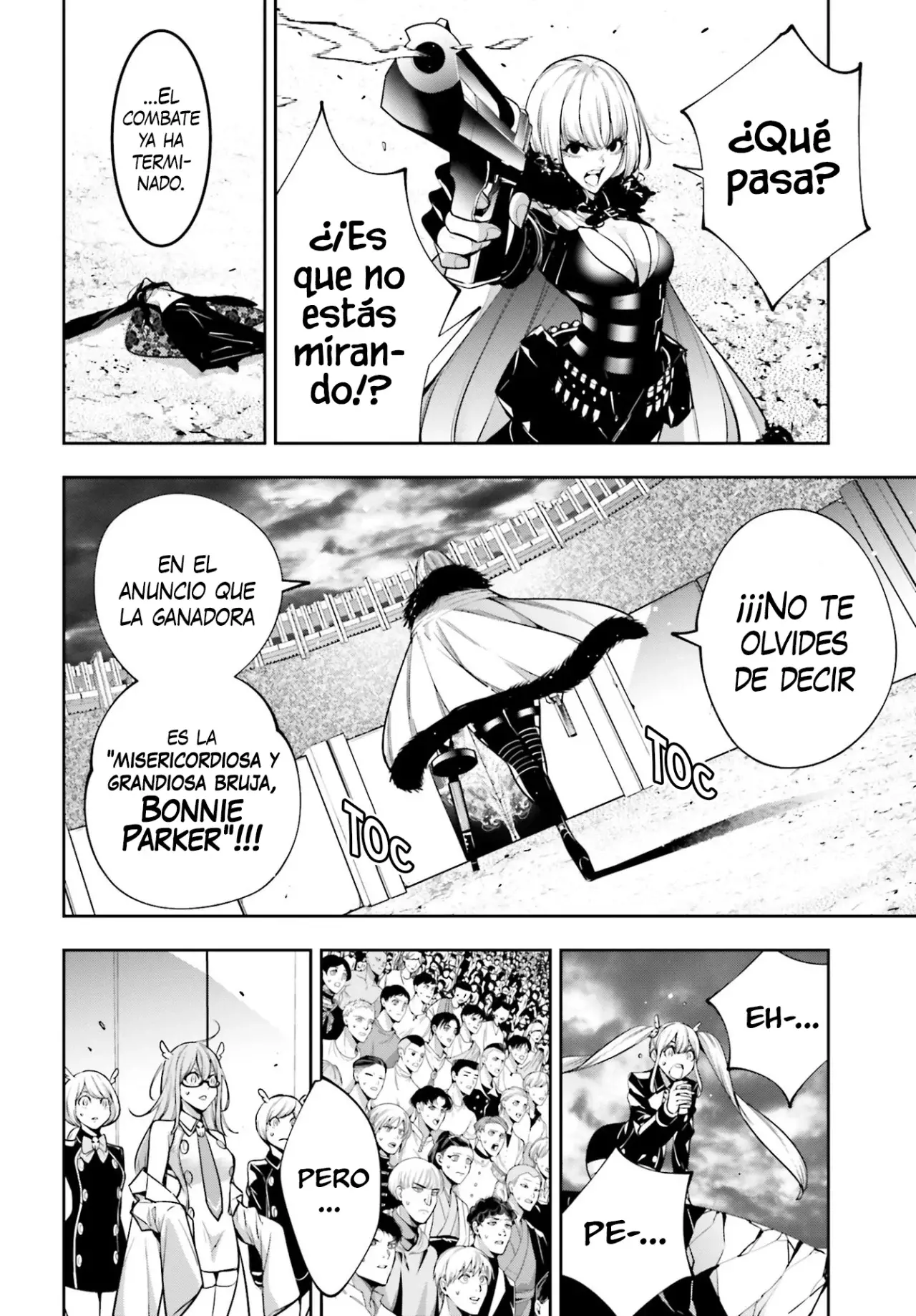 Majo Taisen - The War of Greedy Witches Capitulo 38: EL SER INMORTAL página 28