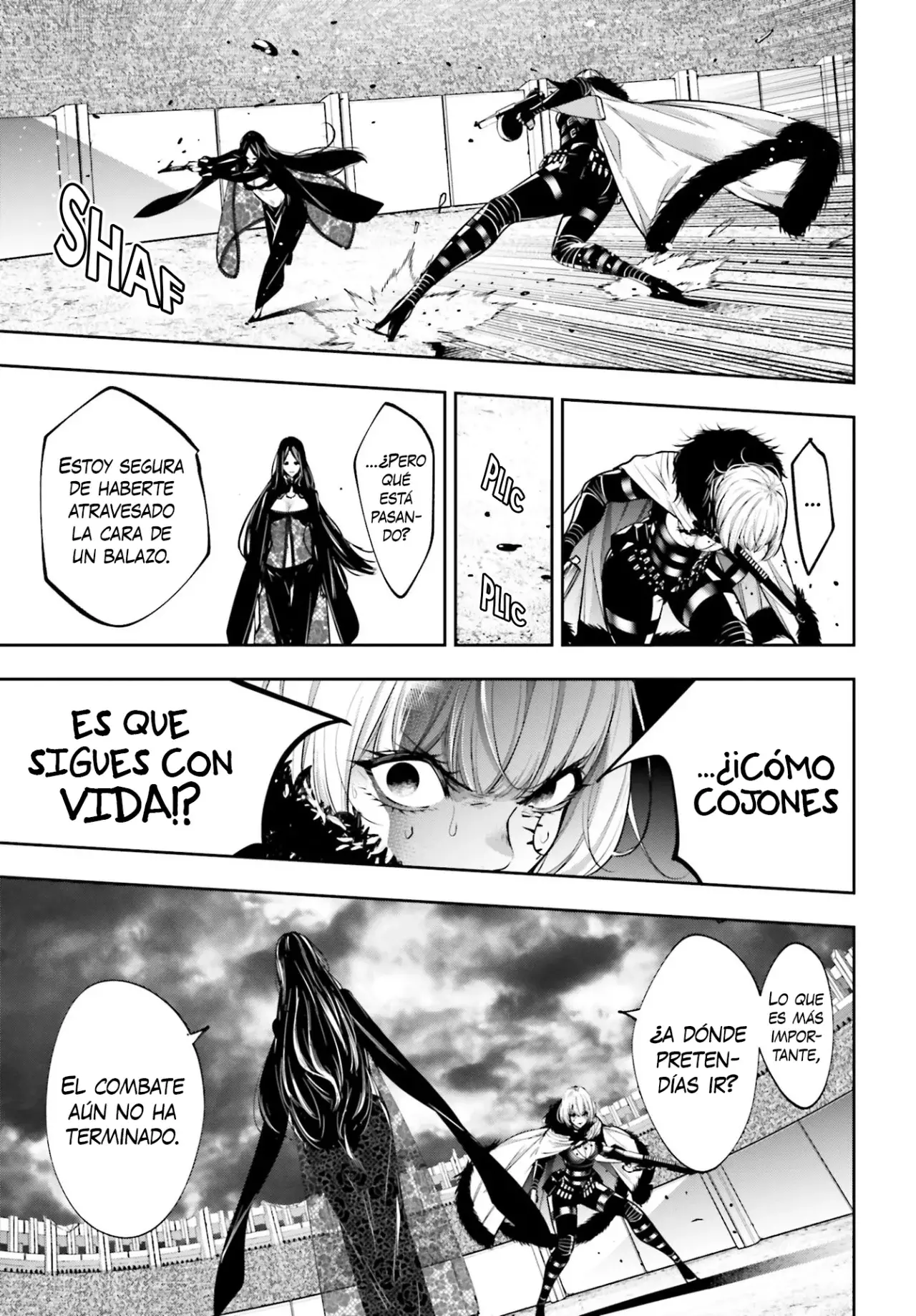 Majo Taisen - The War of Greedy Witches Capitulo 38: EL SER INMORTAL página 31