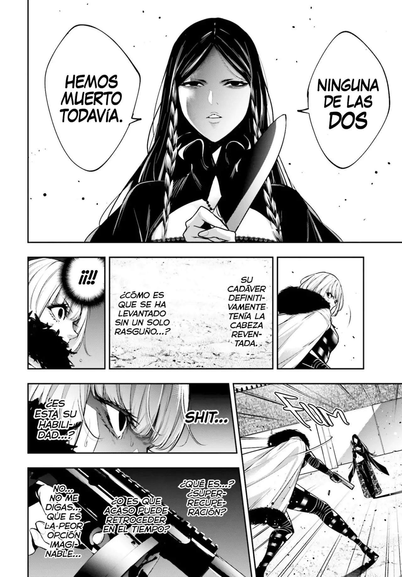 Majo Taisen - The War of Greedy Witches Capitulo 38: EL SER INMORTAL página 32