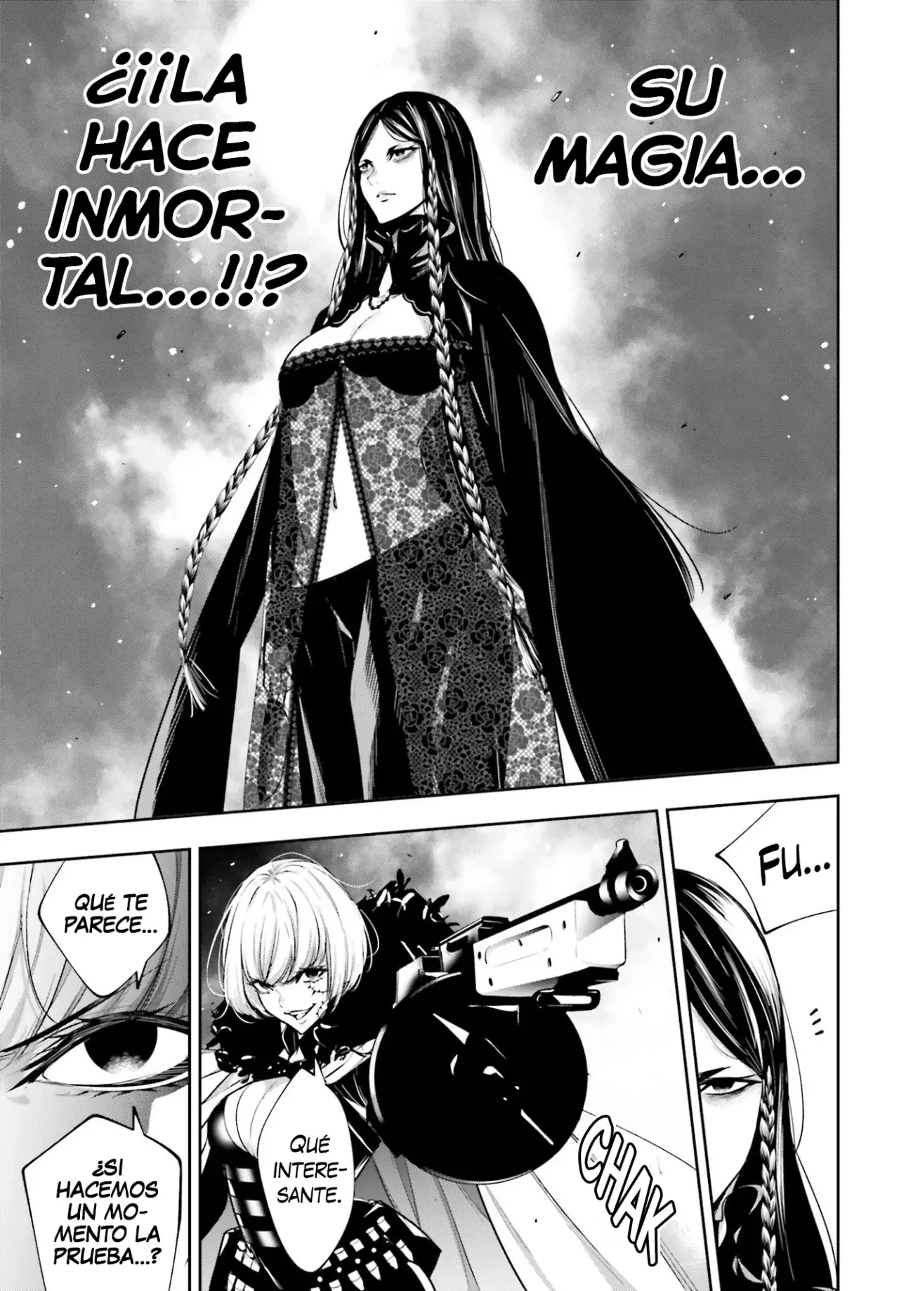 Majo Taisen - The War of Greedy Witches Capitulo 38: EL SER INMORTAL página 33