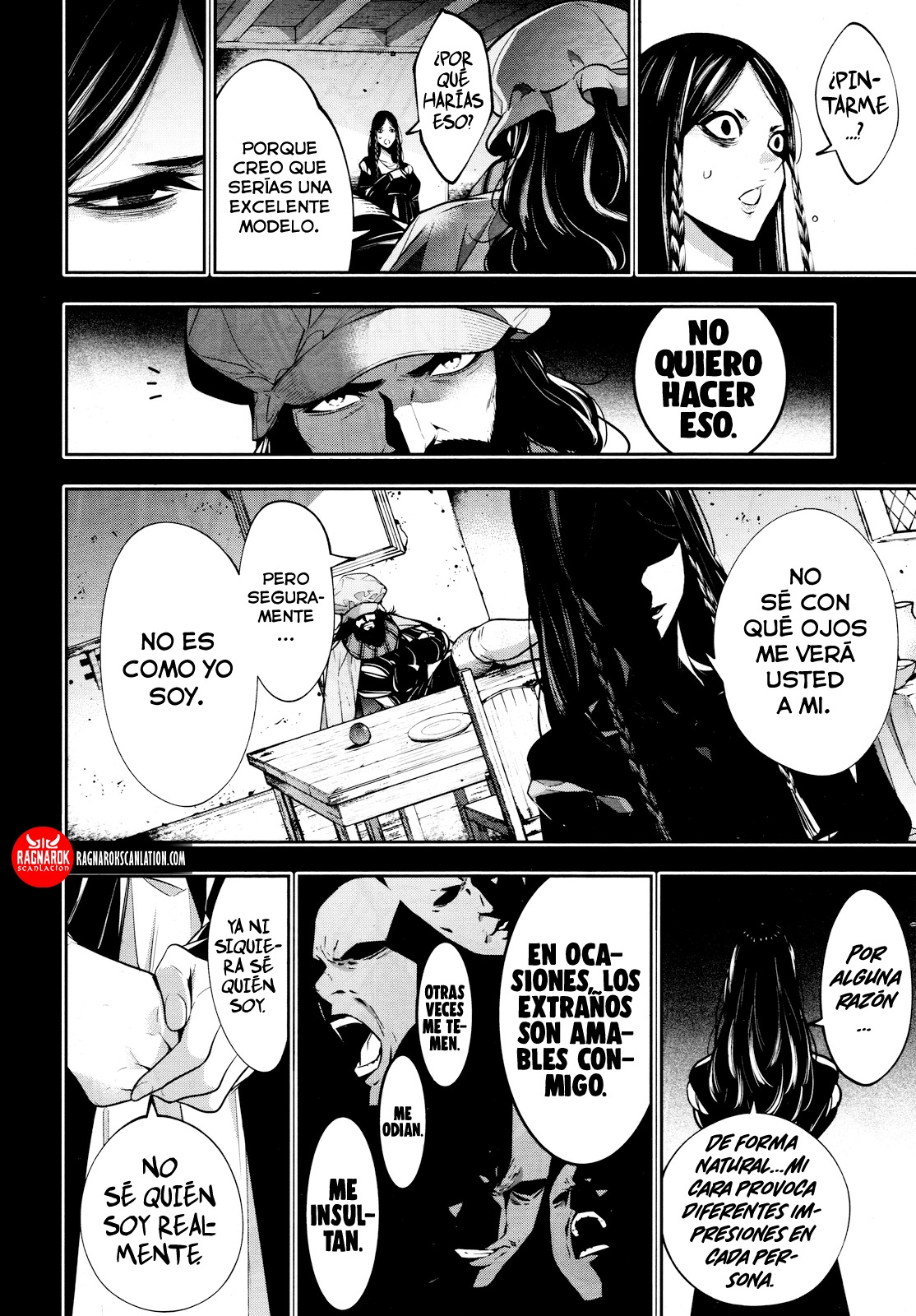 Majo Taisen - The War of Greedy Witches Capitulo 39: ROSTRO VERDADERO página 16